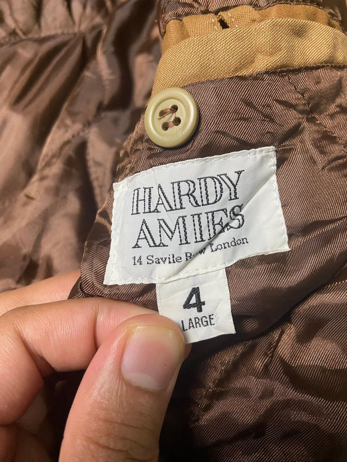 Hardy Amies Vintage Hardy Amies 14 Savile London Jacket (150) Size US XXL / EU 58 / 5 - 6 Thumbnail