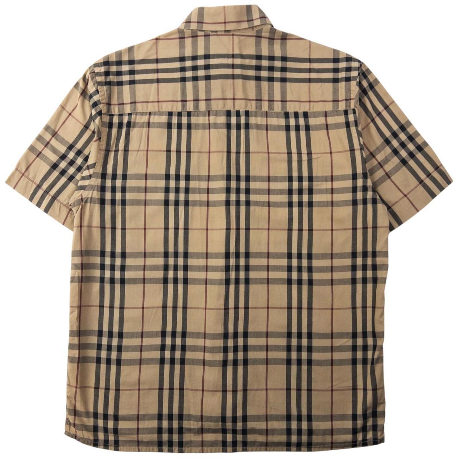 Burberry Vintage Burberry Nova Check Short Sleeve Button Shirt Size S Size US S / EU 44-46 / 1 - 2 Thumbnail