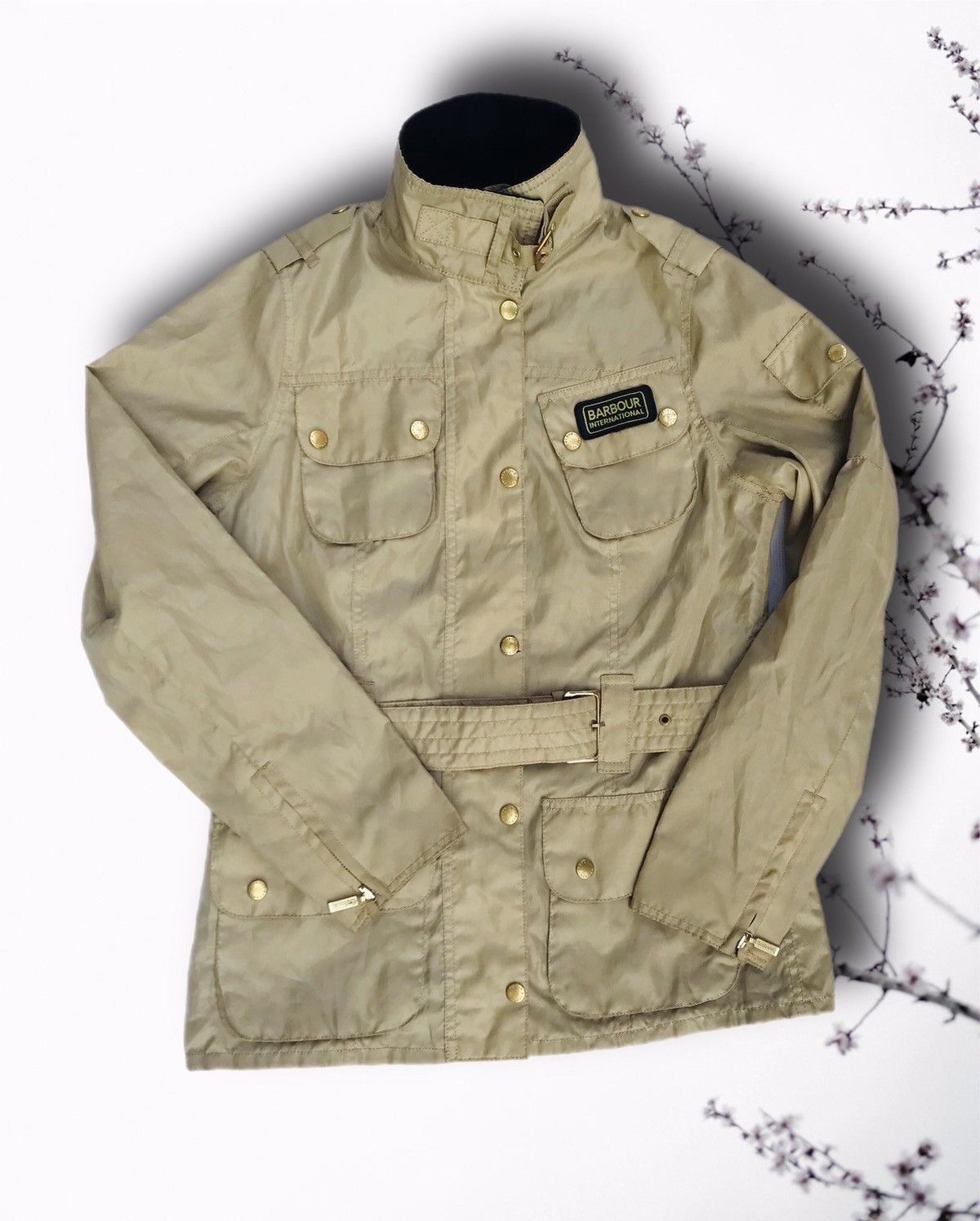 Barbour BARBOUR RAINBOW INTERNATIONAL BRIGHT BRASS gold Jacket Size S / US 4 / IT 40 - 2 Thumbnail