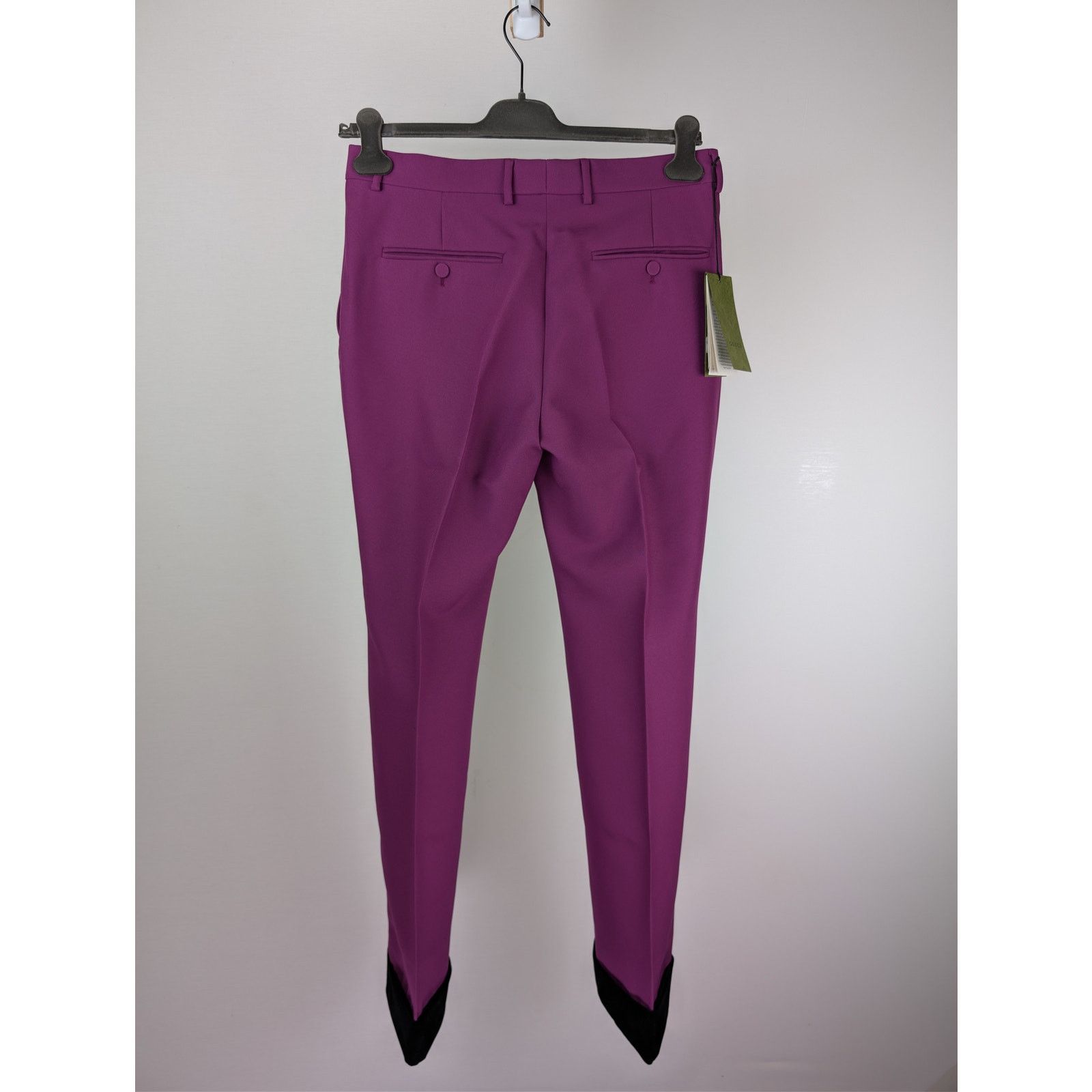 Gucci o1rshd1 Formal Pants in Bright Purple Size US 32 / EU 48 - 13 Thumbnail