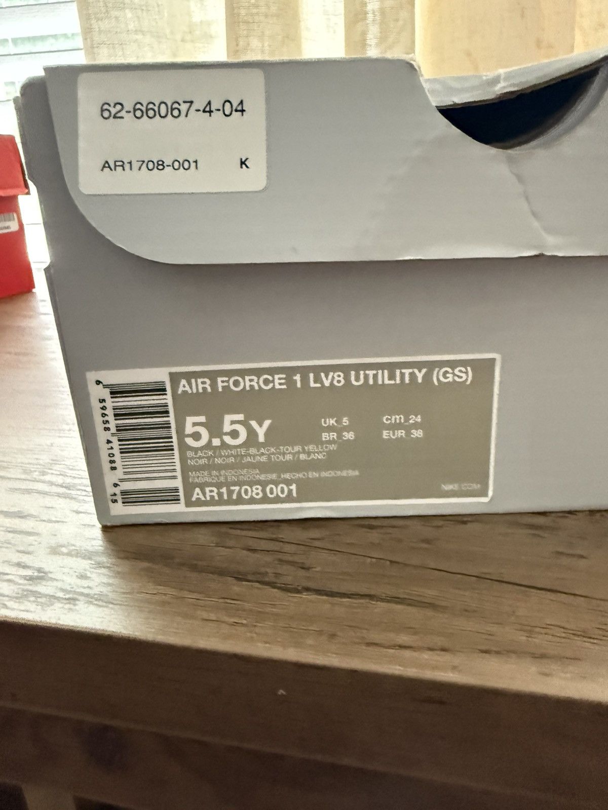 Nike Nike Air Force 1 LV8 ‘Utility’ Size US 5.5 / EU 38 - 6 Thumbnail