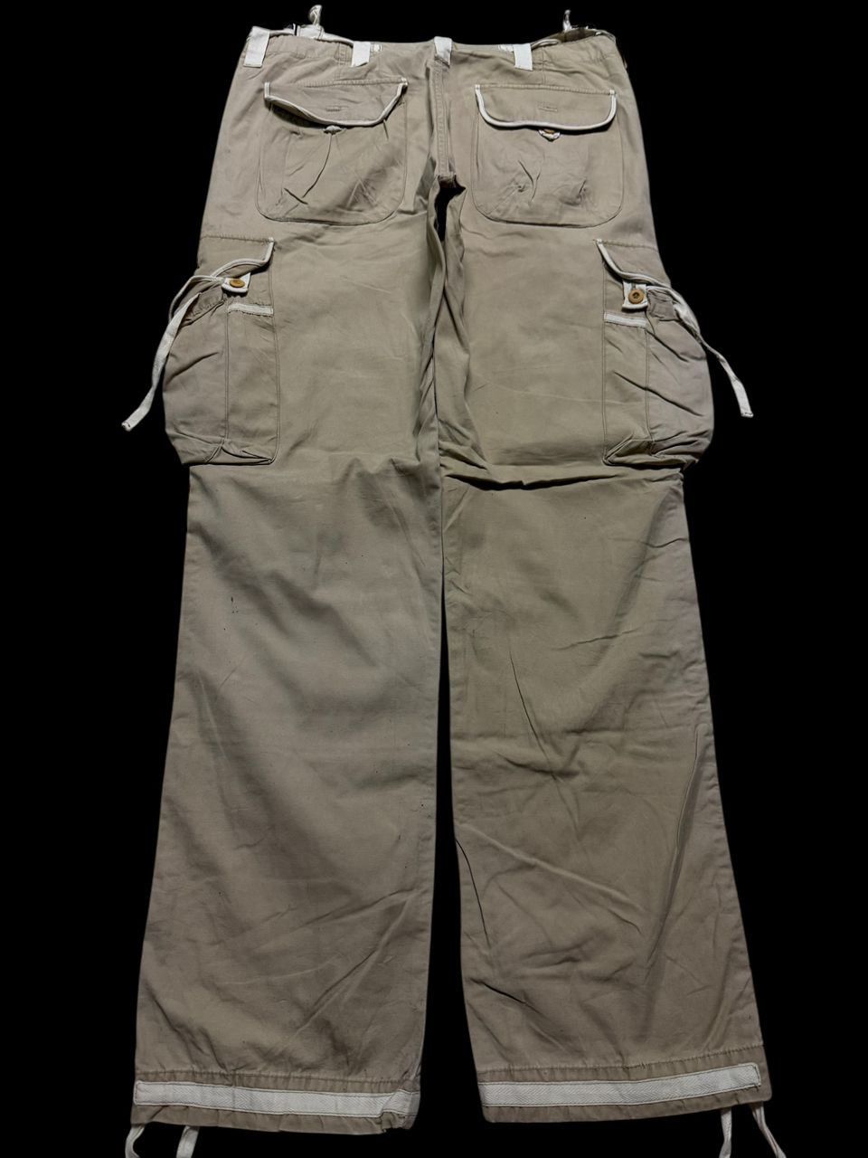 PPFM 💥Insane💥90s Japanese Bondage Parachute Thrashed Faded Cargo Size US 33 - 2 Thumbnail