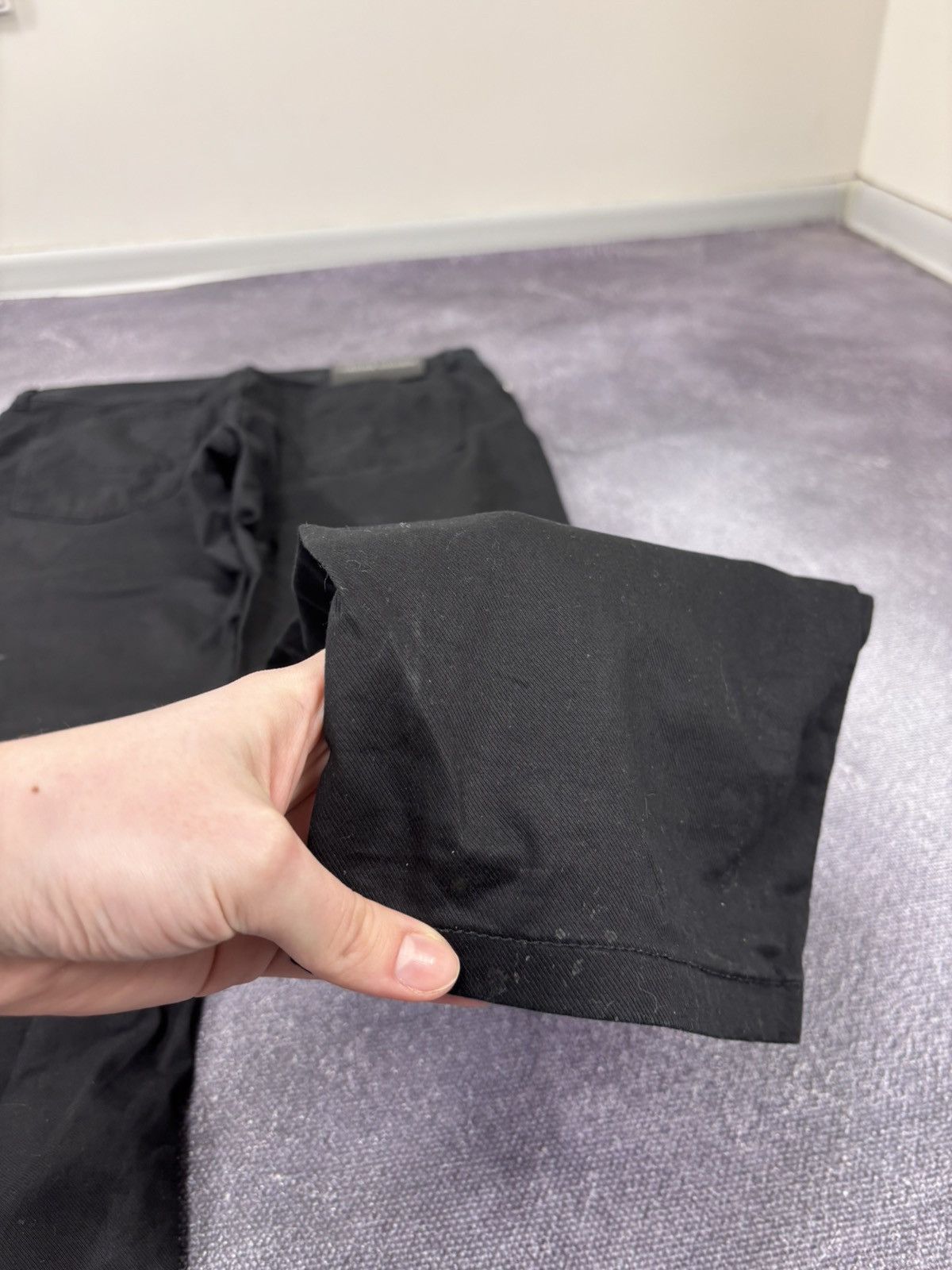 Jacob Cohen Jacob Cohen Men’s Black Cotton Blend Stretch Pants Jeans Size US 35 - 16 Thumbnail