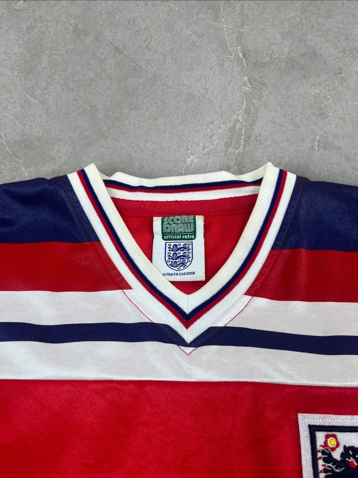 Vintage Retro England Football Shirt M Soccer Vintage Jersey Size US M / EU 48-50 / 2 - 5 Thumbnail