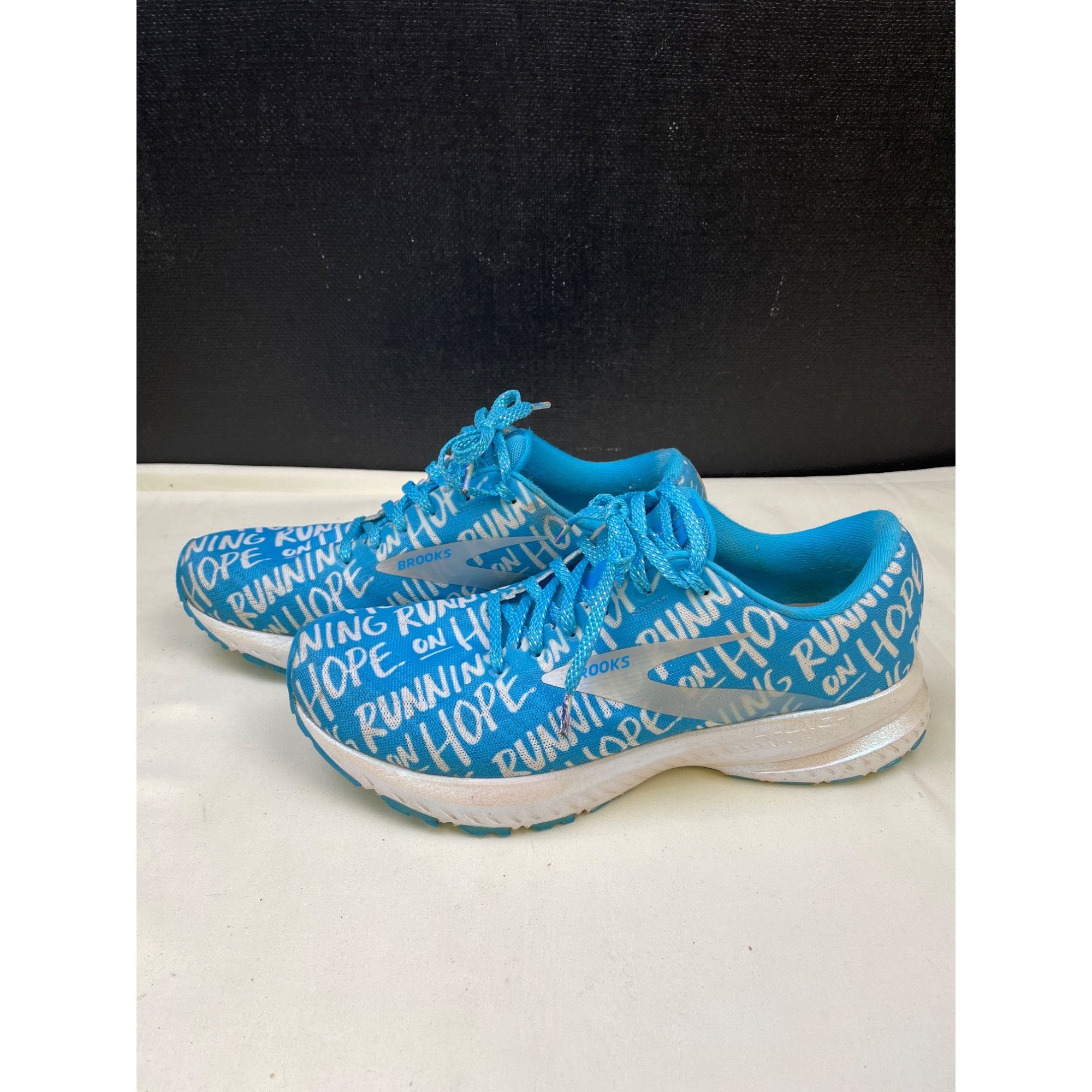 Brooks Brooks Launch 7 Women's Aqua Blue Runnung Shoes Sneakers SIz Size US 10 / IT 40 - 4 Thumbnail