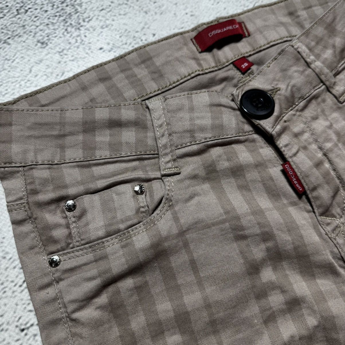 Dsquared2 vintage disquared pants y2k with buttons ups Size 28" / US 6 / IT 42 - 7 Thumbnail