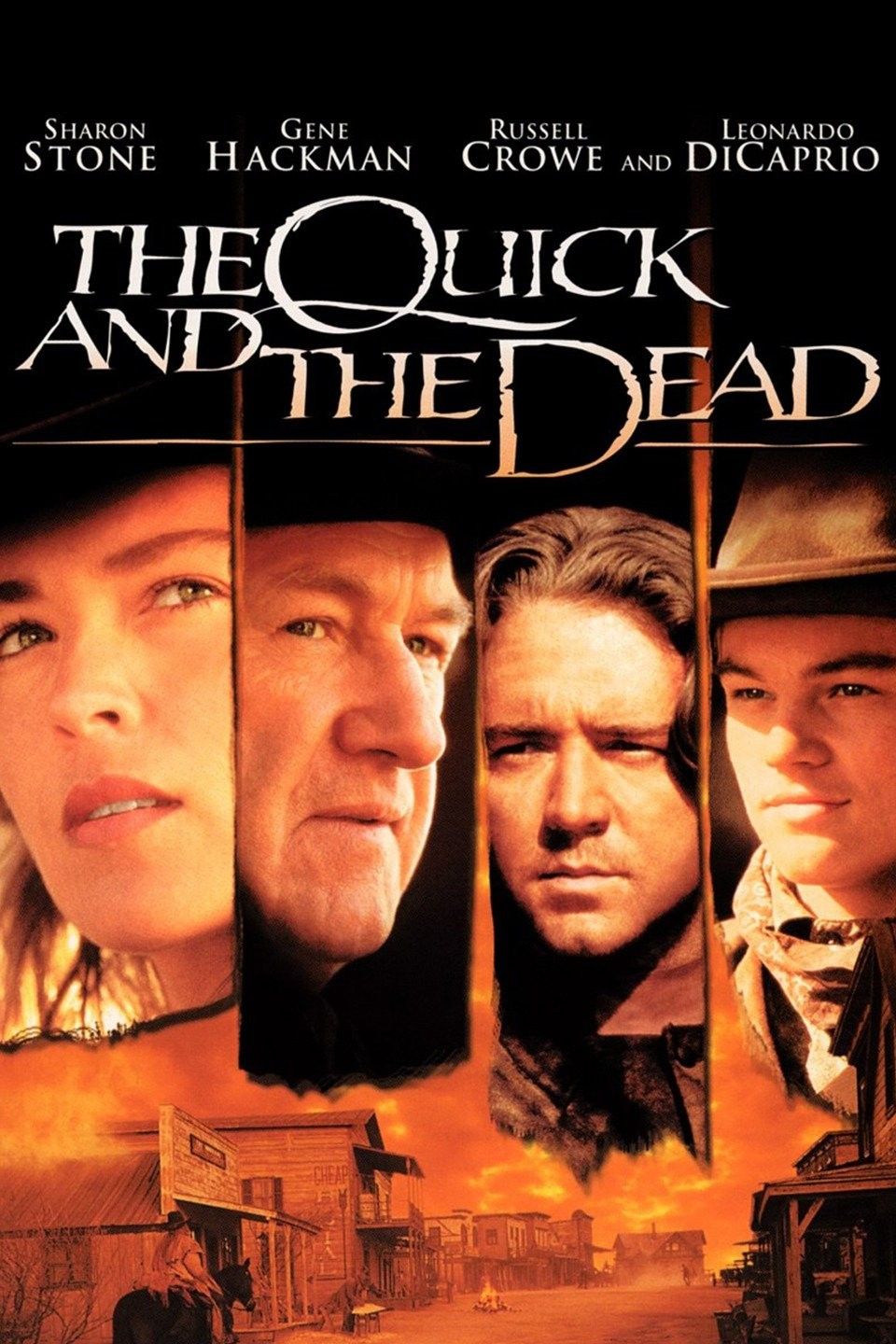 Vintage vtg 90s Movie The Quick And The Dead leonardo de caprio tee Size US M / EU 48-50 / 2 - 7 Thumbnail