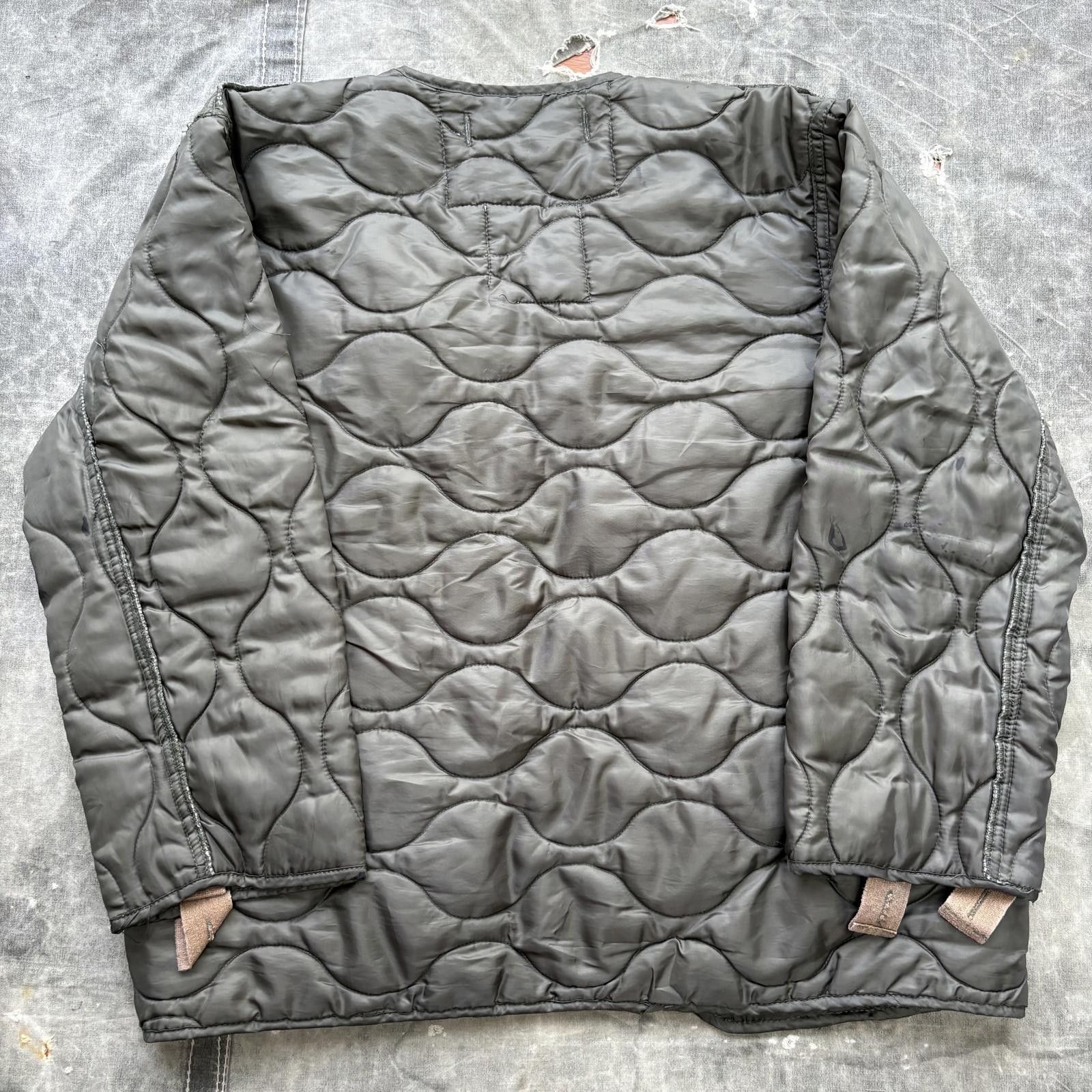 Vintage Vintage 80s Green Military Quilted Grunge M65 Jacket Liner Size US S / EU 44-46 / 1 - 4 Thumbnail