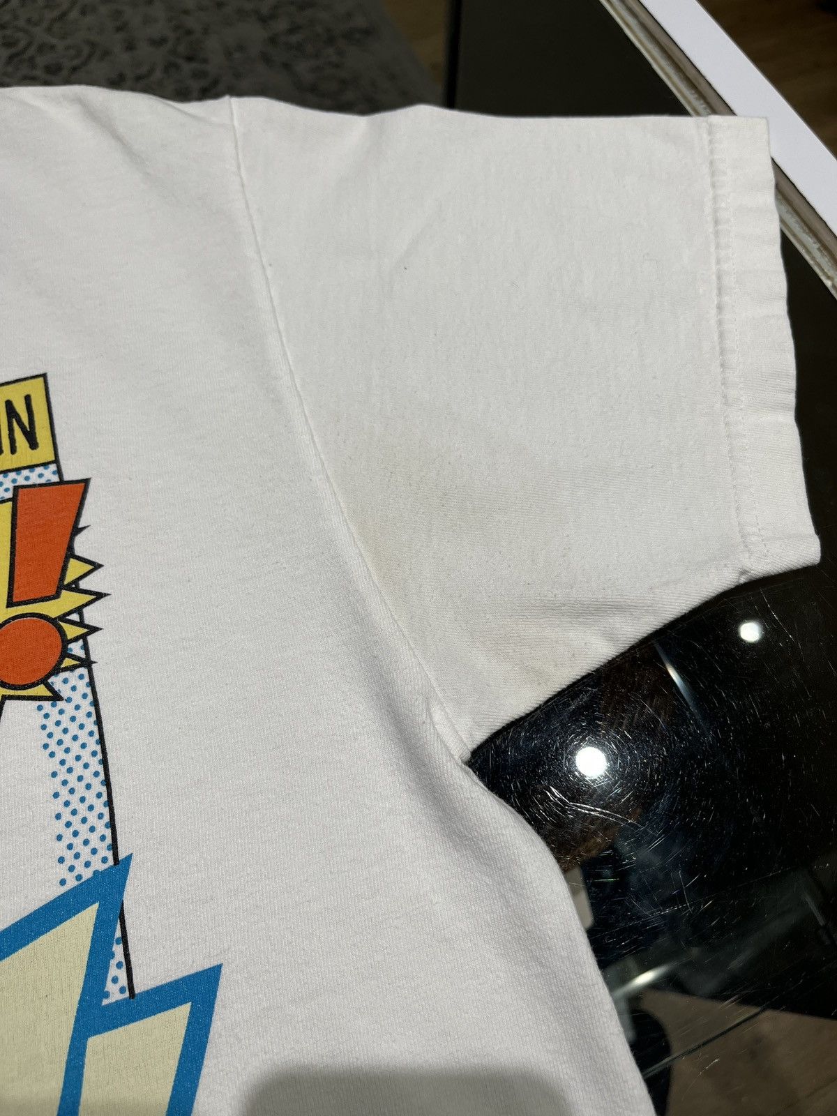 MF Doom × Rap Tees × Vintage MF Doom Stones Throw Records Mad Villain All Caps Size US L / EU 52-54 / 3 - 5 Thumbnail