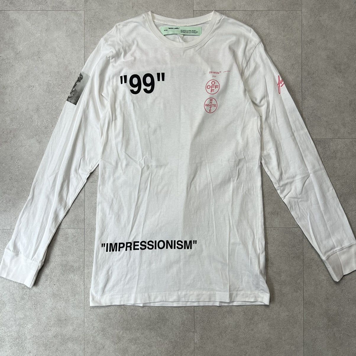 Off White OFF White impressionism 99 Long Sleeve T Shirt Grailed