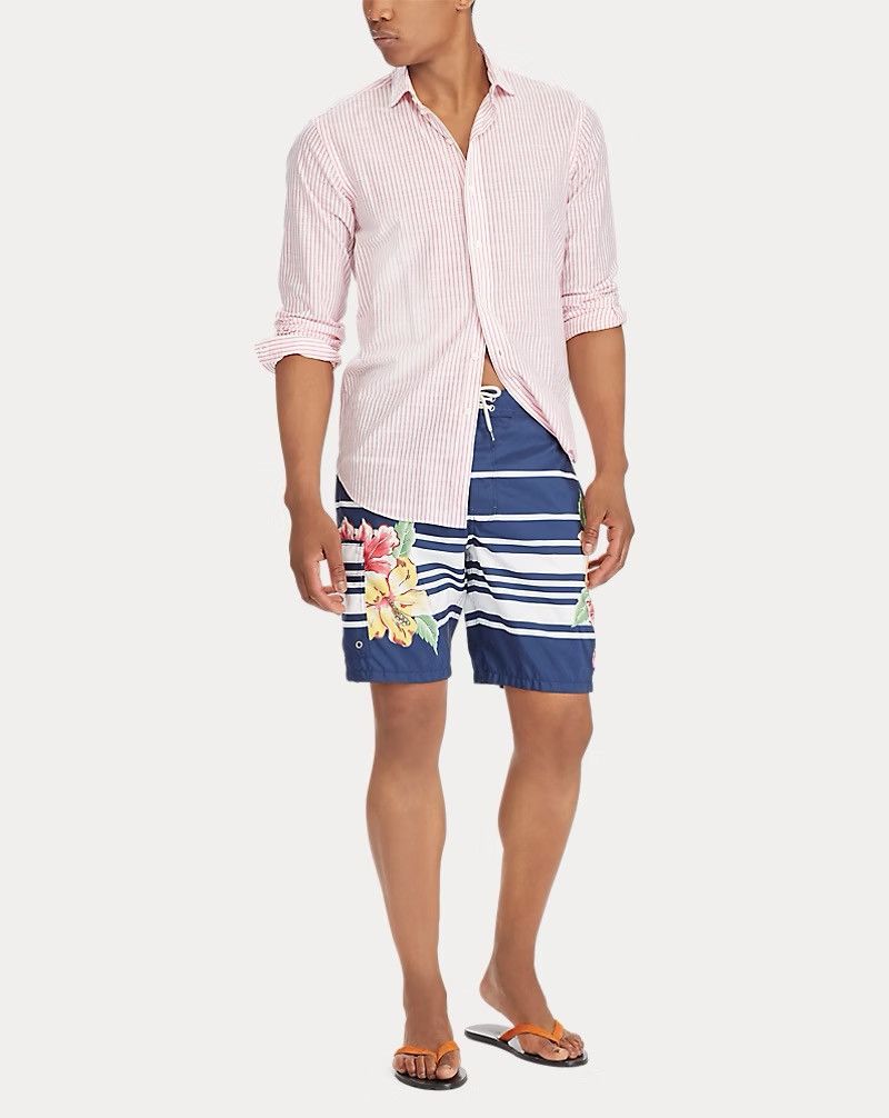 Polo Ralph Lauren Polo Ralph Lauren Kailua Graphic Swim Trunk Shorts Beach Top Size US 40 / EU 56 - 3 Thumbnail