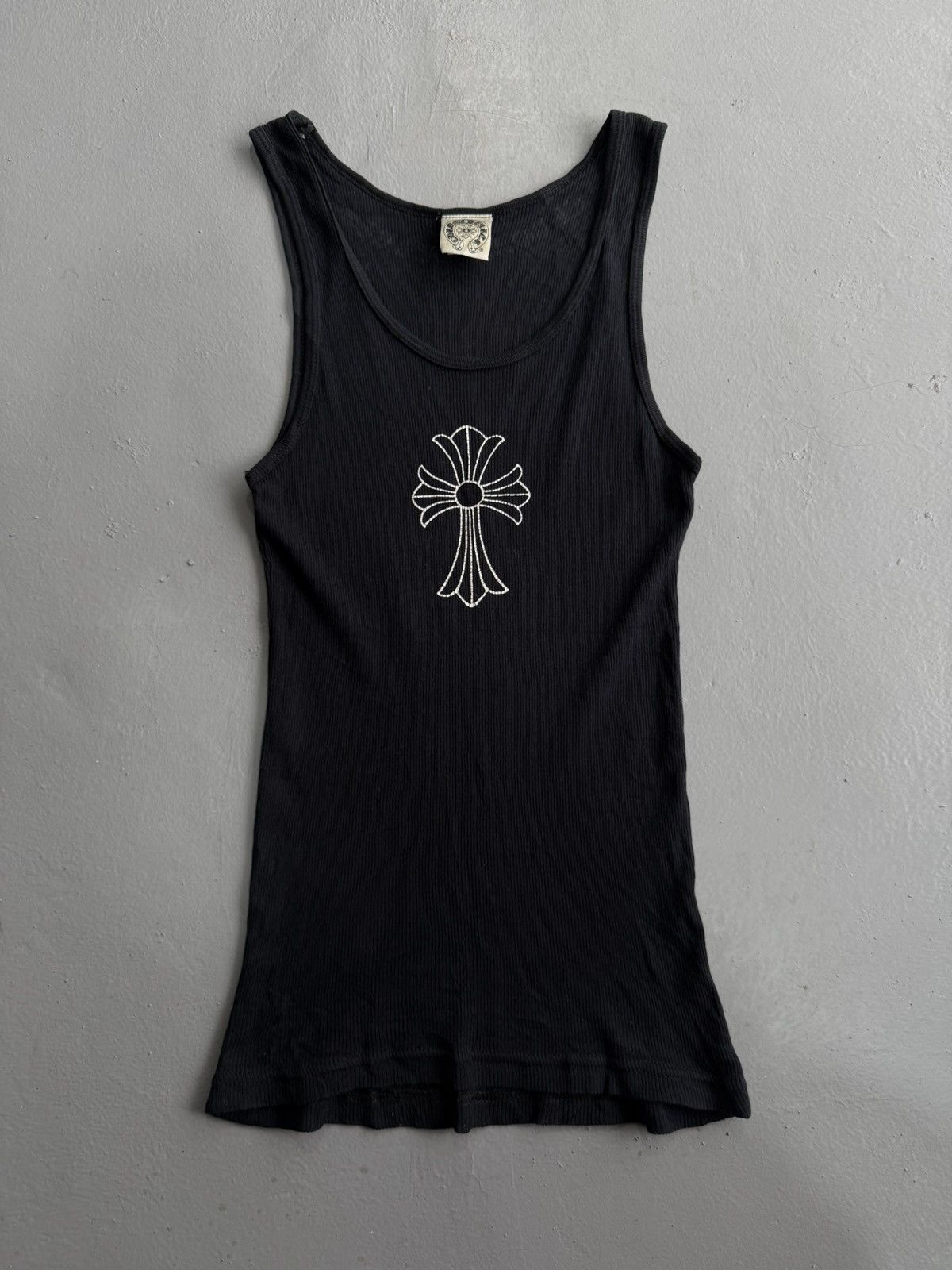 Chrome Hearts RARE 90s - Womens Double Dagger Knit Tank Top Size M / US 6-8 / IT 42-44 - 1 Thumbnail