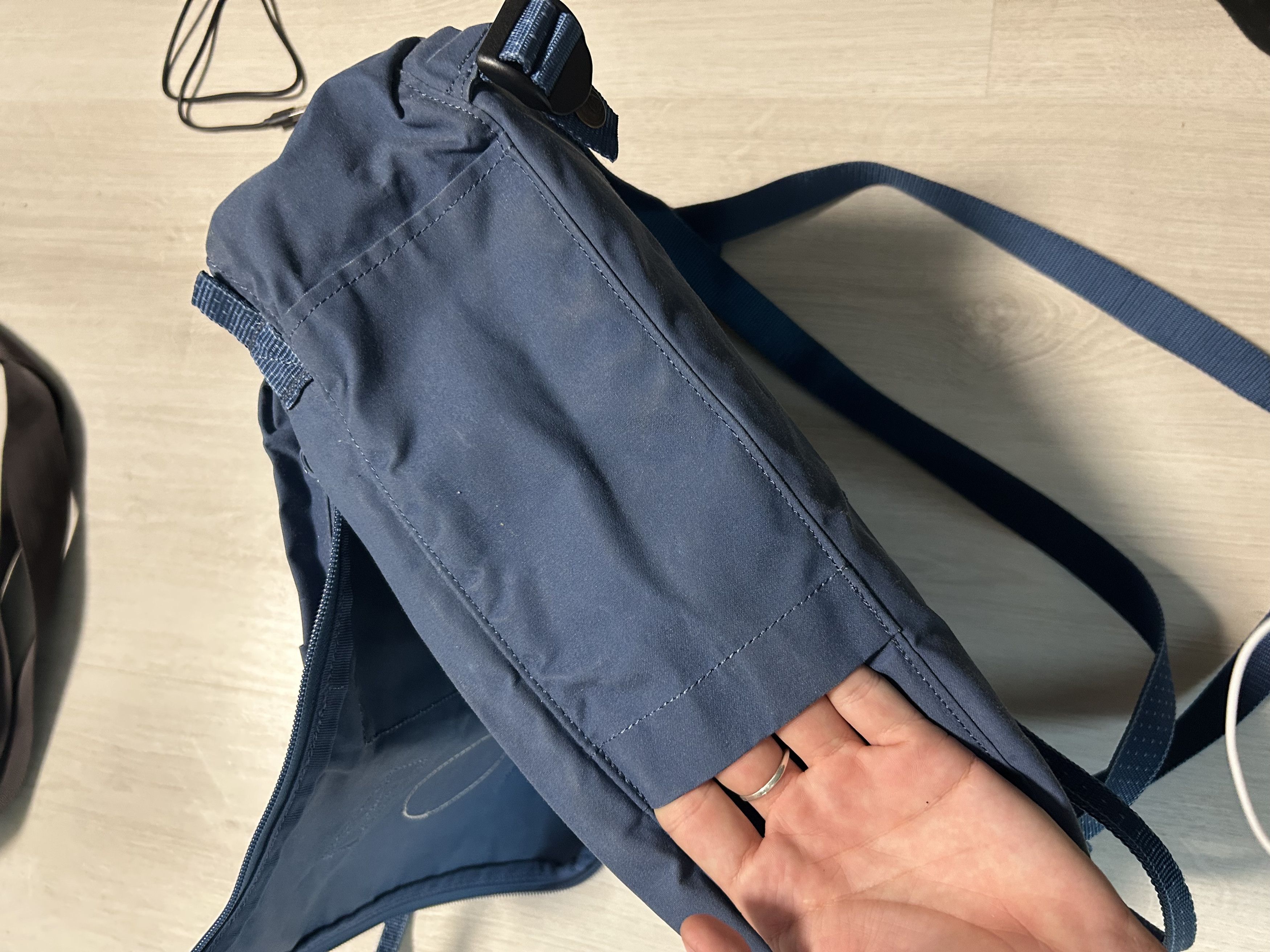 Fjallraven Vintage Fjallraven Kanken G-1000 Wax Backpack Travel Bag Size ONE SIZE - 11 Thumbnail