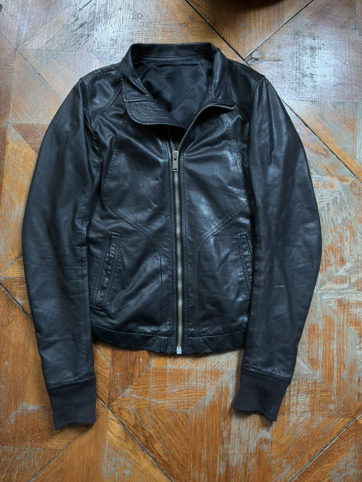 Rick Owens Rick Owens 2008-2010 Leather Jacket Size US S / EU 44-46 / 1 - 3 Thumbnail