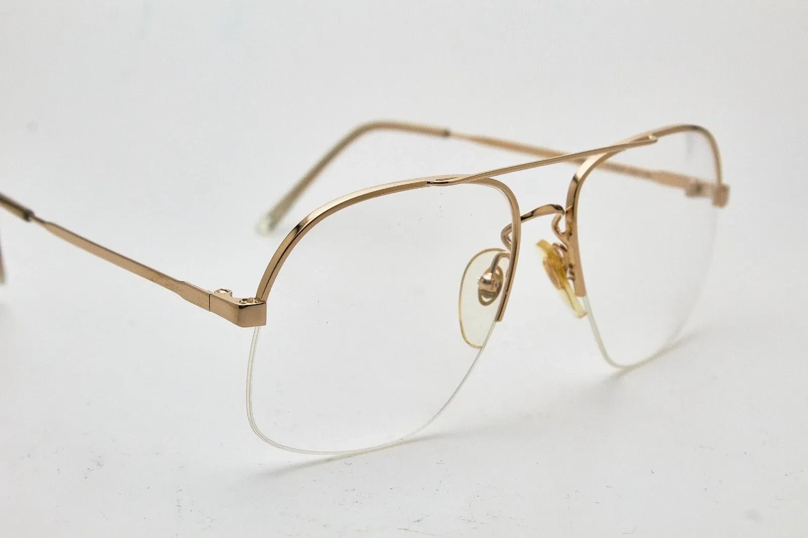 Other FILOS quiet luxury 80s oversized gold thin metal specs Size ONE SIZE - 1 Thumbnail