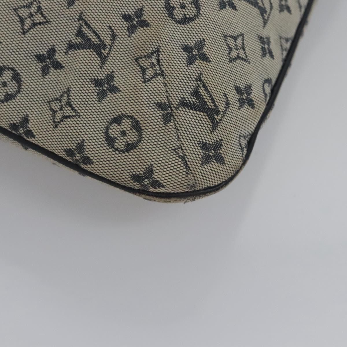 Louis Vuitton LOUIS VUITTON Monogram Mini Françoise Tote Bag Blue M92208 Size ONE SIZE - 9 Thumbnail