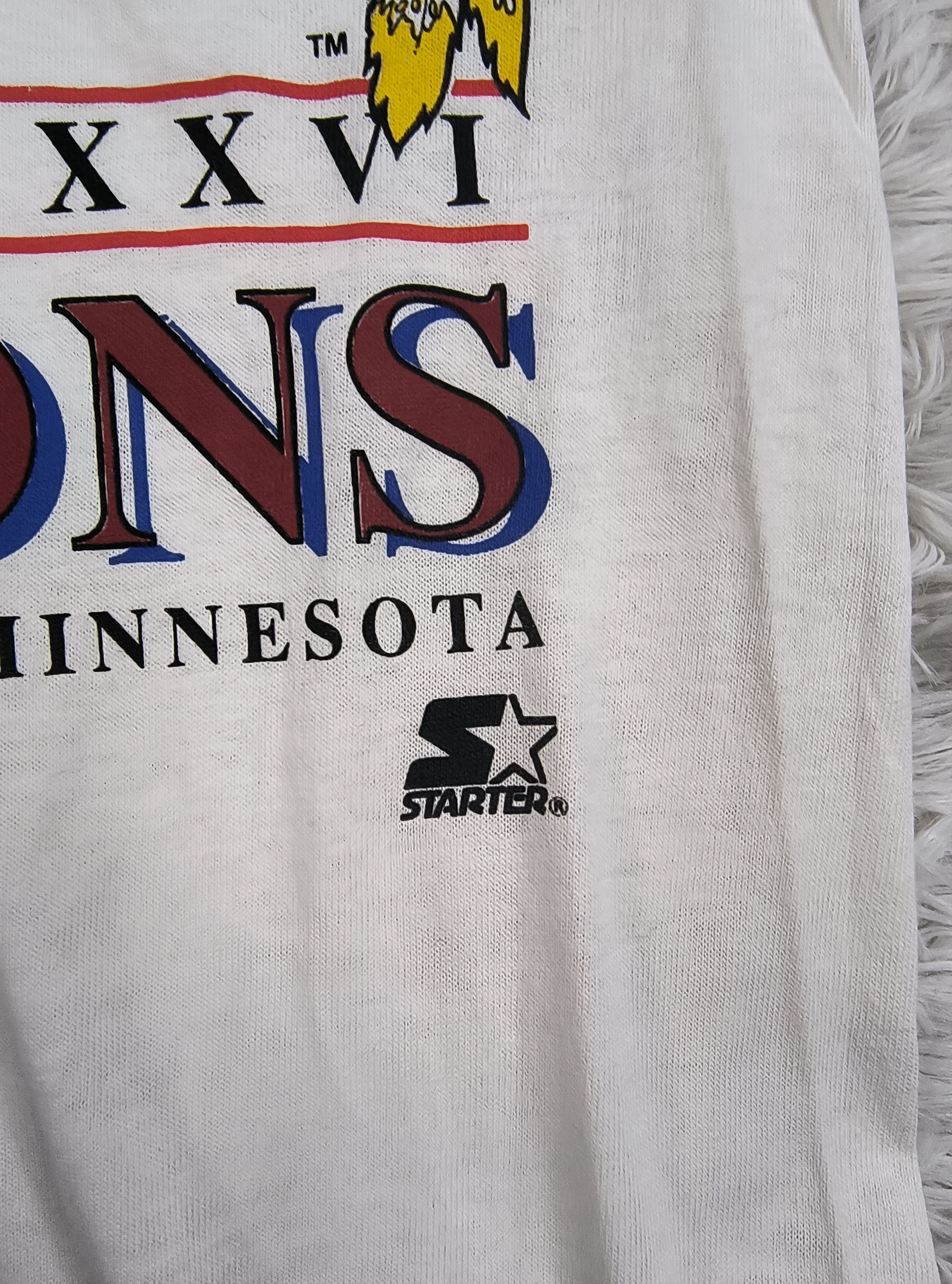NFL Vintage NFL Washington Redskins SB XXVI champions 1992 tee Size US M / EU 48-50 / 2 - 3 Thumbnail