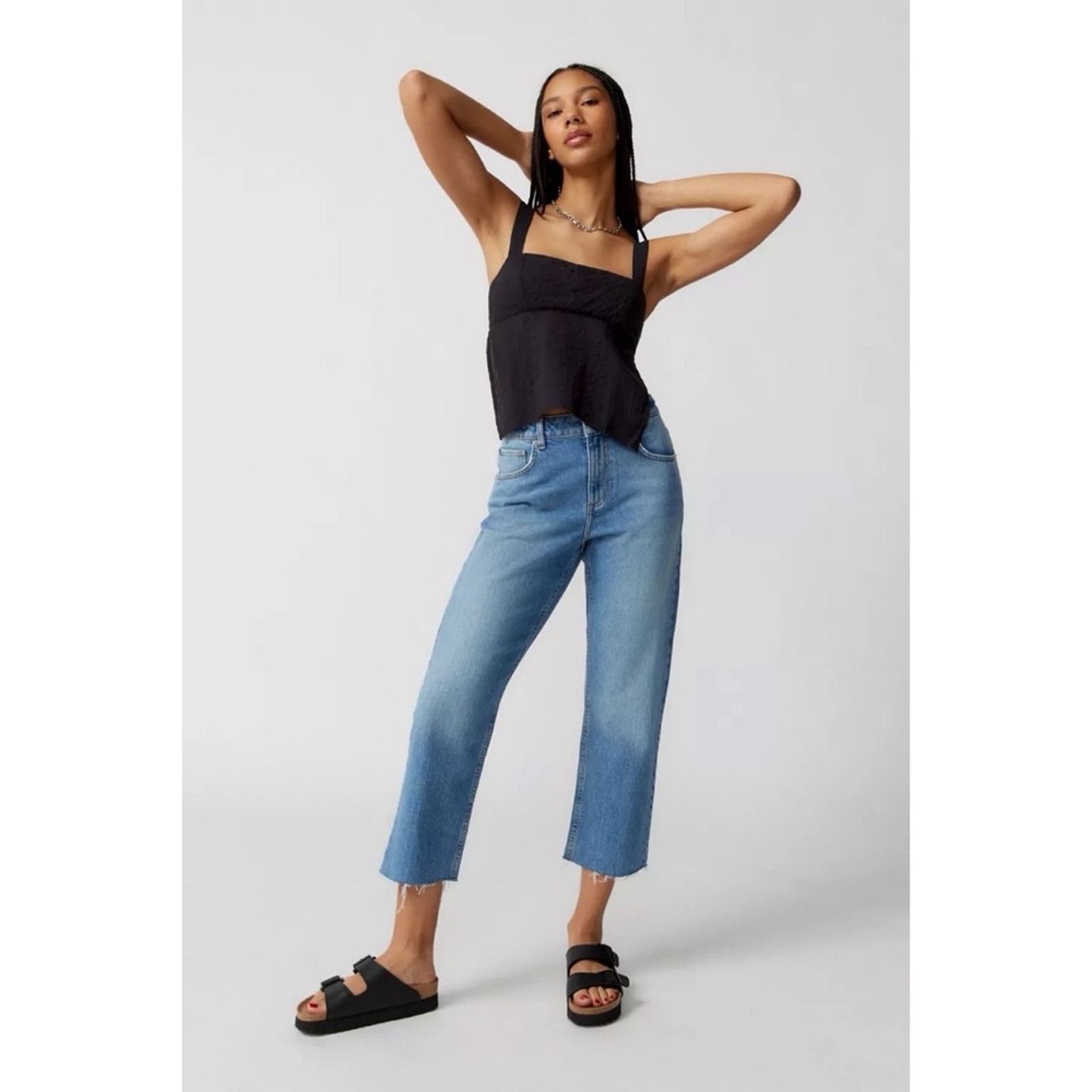 Bdg Urban Outfitters BDG Cropped Cowboy Jean 30 Size 30" / US 8 / IT 44 - 14 Thumbnail
