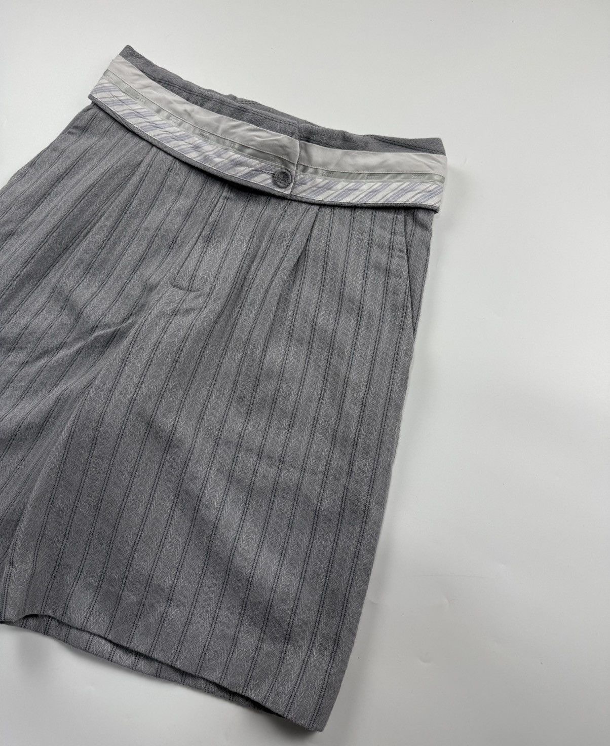 Dior Dior S/S’23 Jacquard High Waist Wool Shorts Size US 32 / EU 48 - 5 Thumbnail