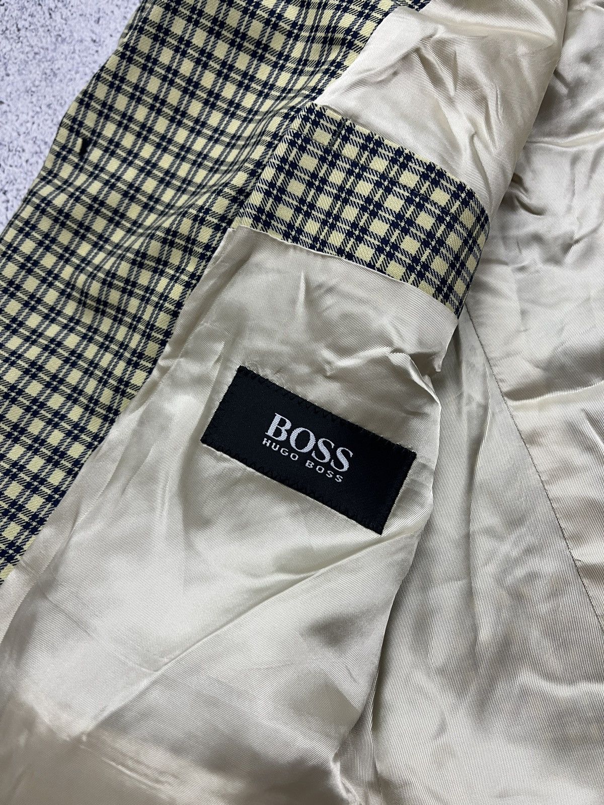 Hugo Boss Vintage Hugo Boss ing Loro Piana Wool Blazer Jacket Luxury Size US L / EU 52-54 / 3 - 10 Thumbnail