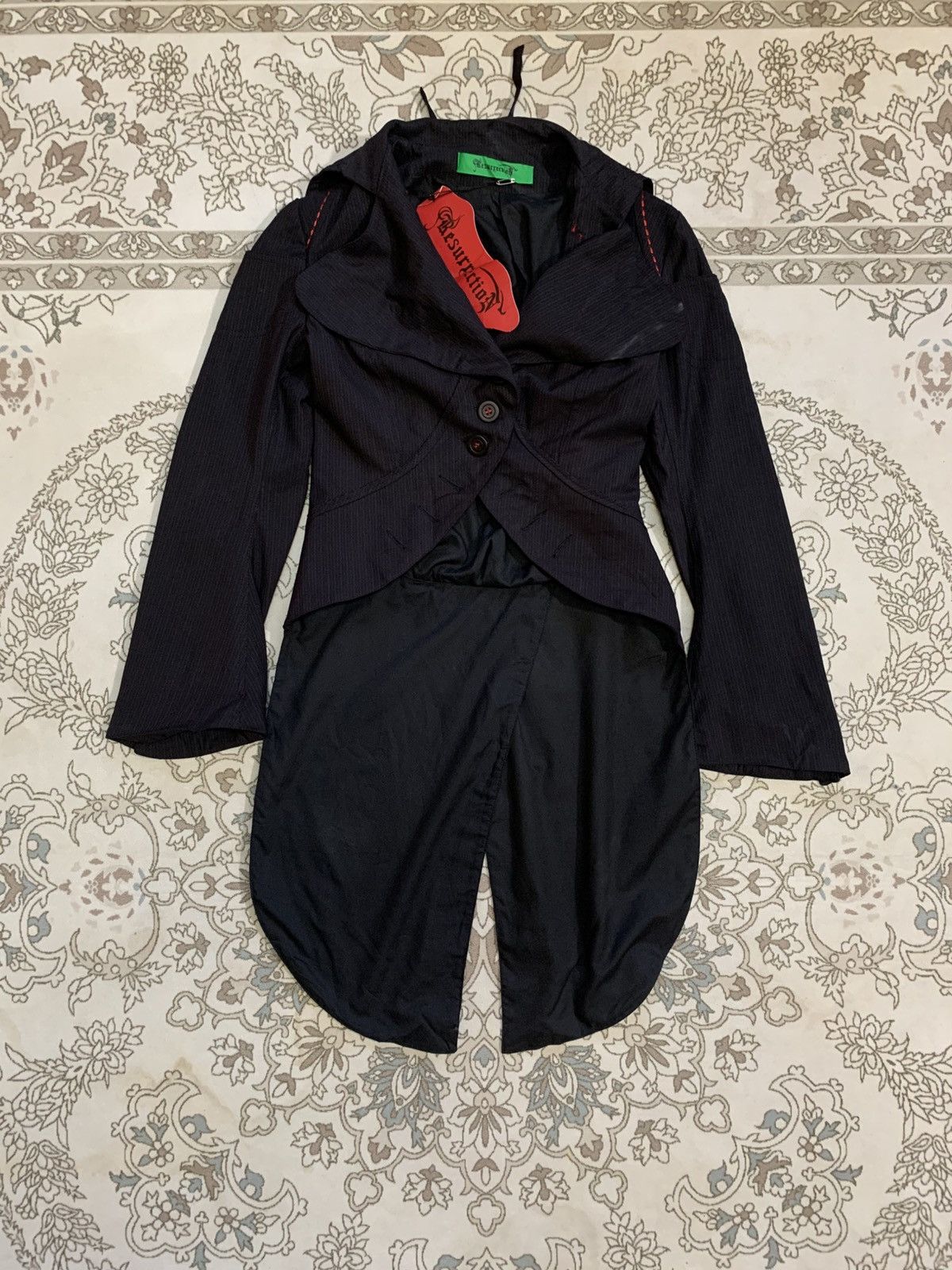 Japanese Brand GREAT ! RESURRECTION JAPANESE AVANT GARDE GOTHIC PUNK JACKET Size US S / EU 44-46 / 1 - 3 Thumbnail
