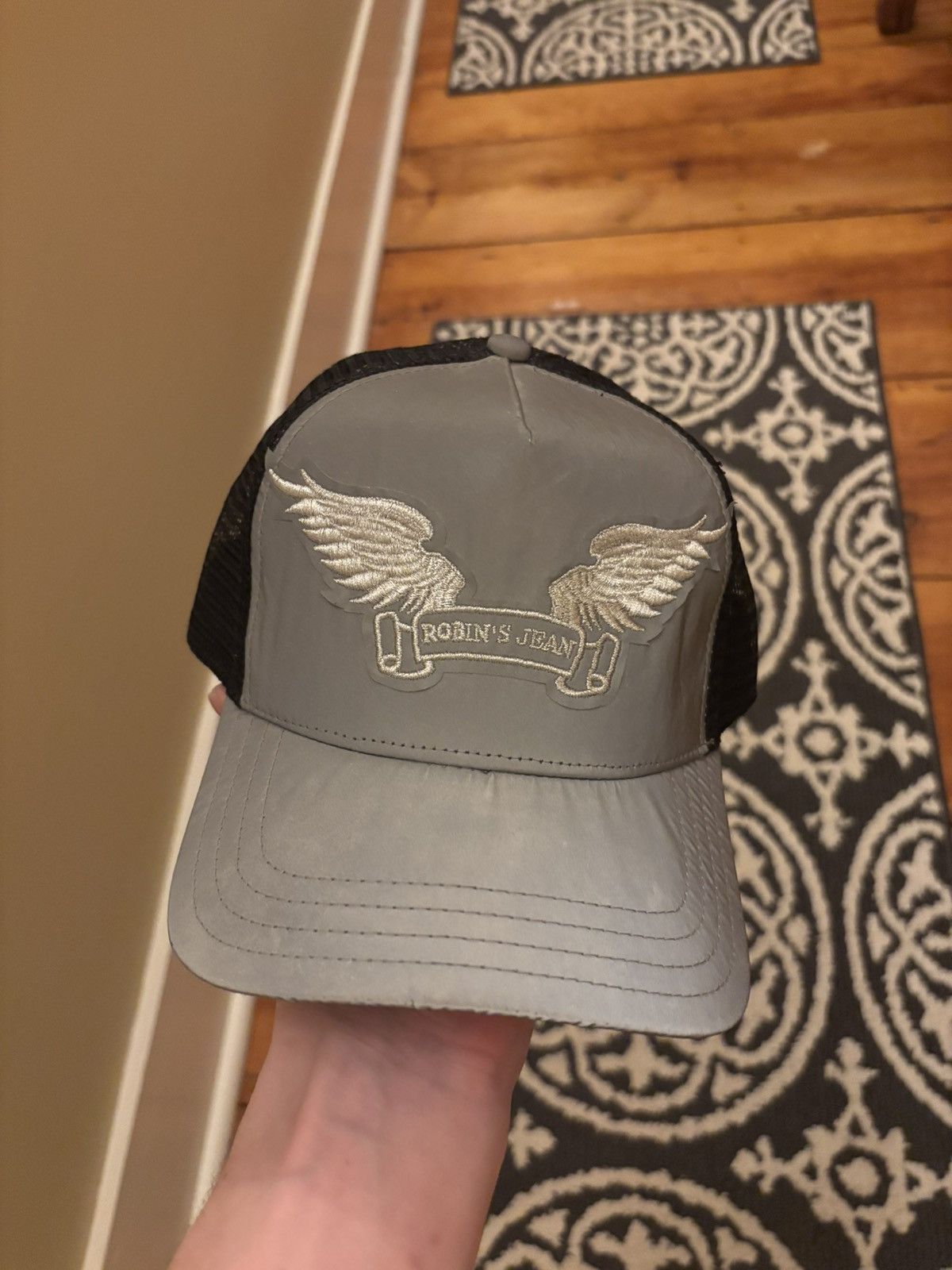 Robins Jeans Robins Jean reflective 3M trucker hat Size ONE SIZE - 2 Thumbnail