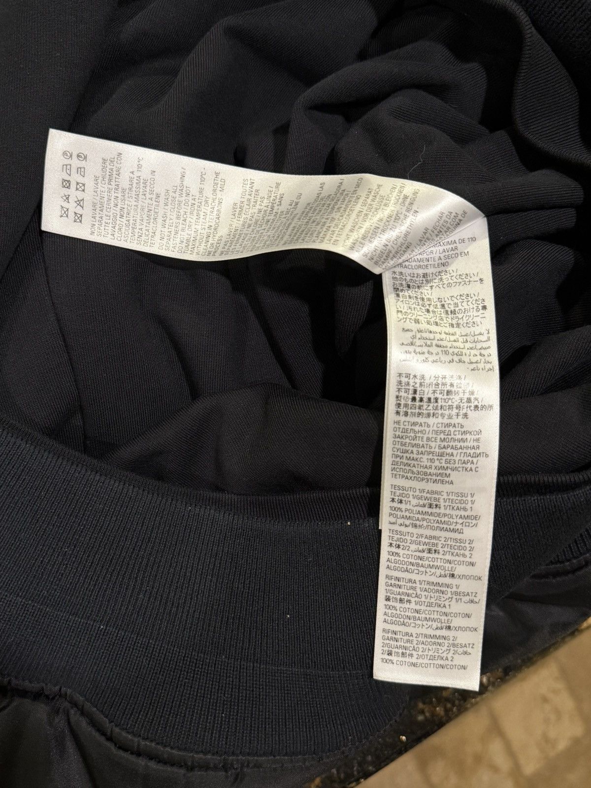 Balenciaga Balenciaga SS23 Demna All In Hoodie / Nylon Bomber Jacket Size US XL / EU 56 / 4 - 18 Thumbnail