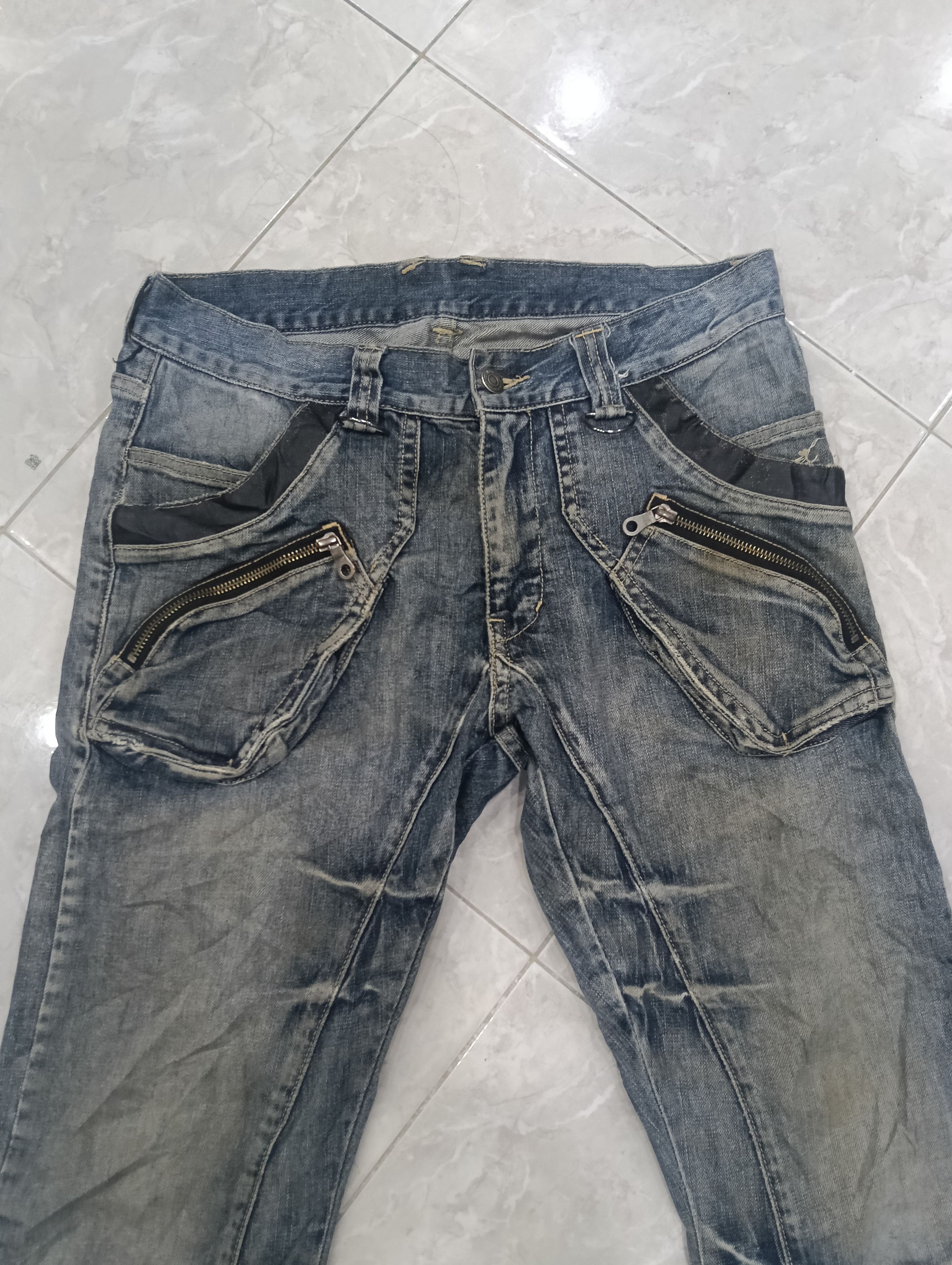 If Six Was Nine Ppfm Japan Brand Curve Jeans Size US 33 - 3 Thumbnail