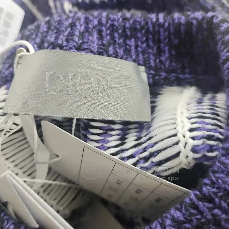 Dior Dior Colorblock Wool Pullover Sweater for Women . Size M / US 6-8 / IT 42-44 - 3 Thumbnail