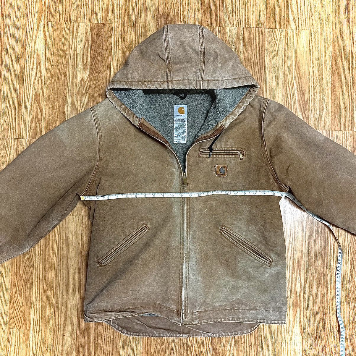 Carhartt VINTAGE CARHARTT JACKET DISTRESSED J141 BRN Size US L / EU 52-54 / 3 - 4 Thumbnail