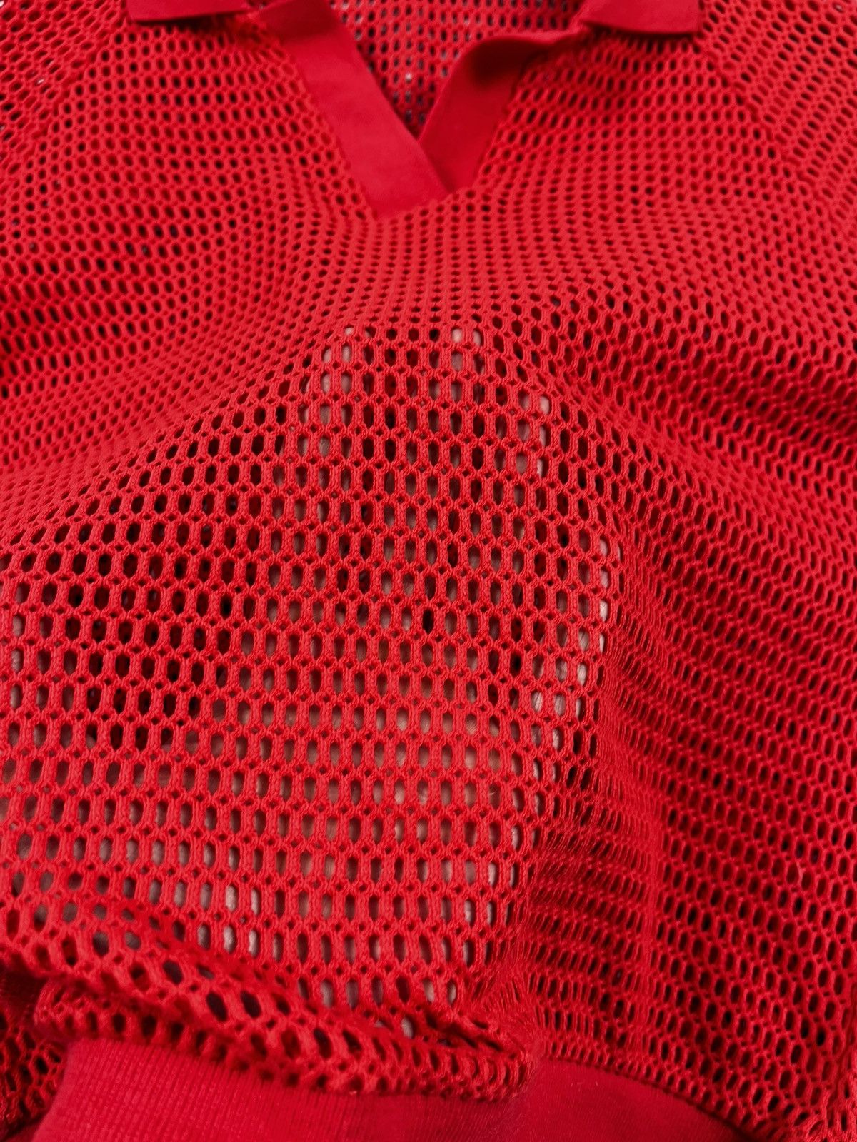 Vintage Vintage Y2K Luxury Old Money Mesh Knit Polo Aime style Size S / US 4 / IT 40 - 4 Thumbnail