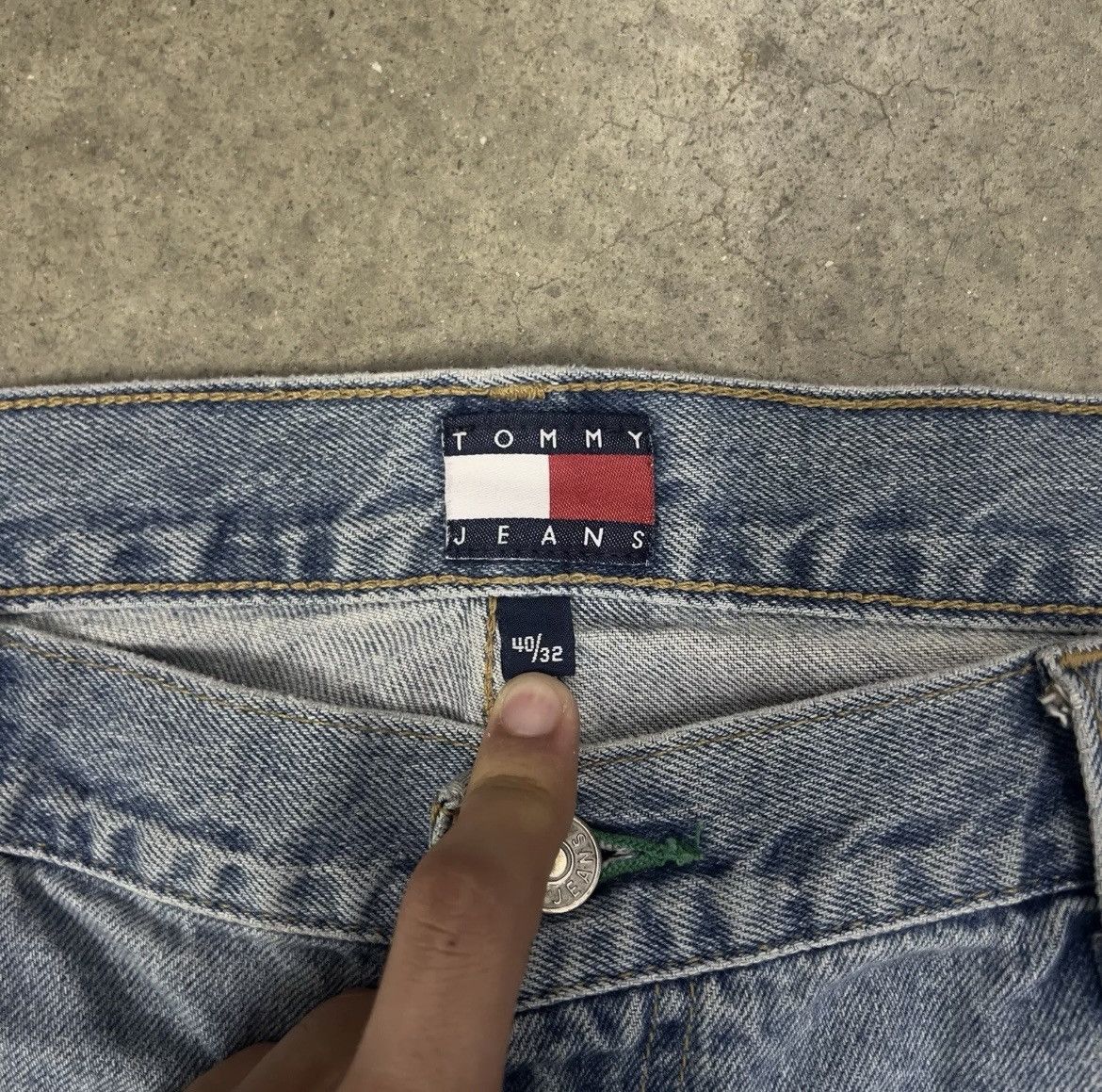 Tommy Hilfiger × Vintage Tommy hilfiger carpenter jeans Size US 40 / EU 56 - 8 Thumbnail