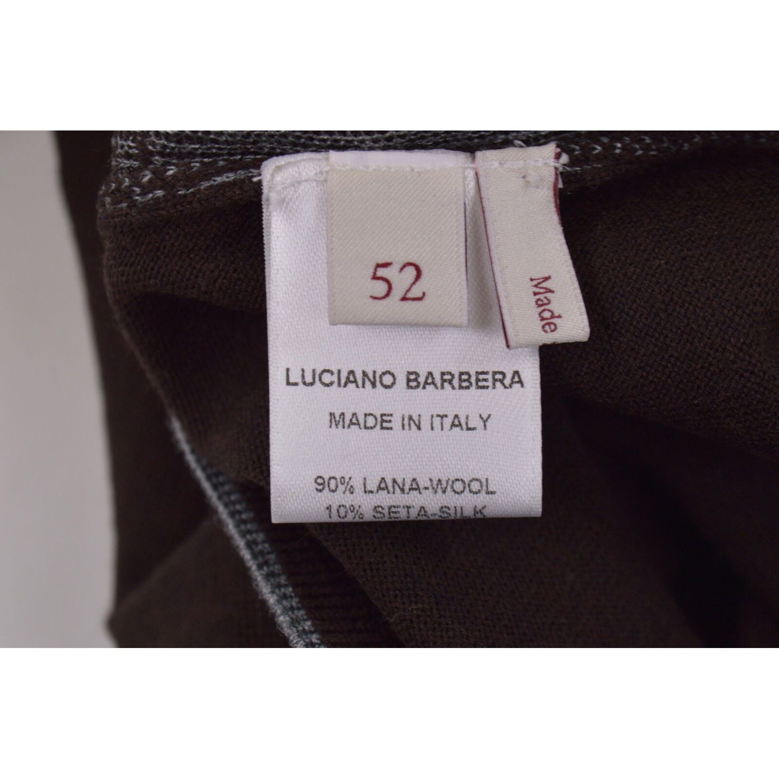 Luciano Barbera Luciano Barbera Sweater Size US L in Brown Size US L / EU 52-54 / 3 - 3 Thumbnail