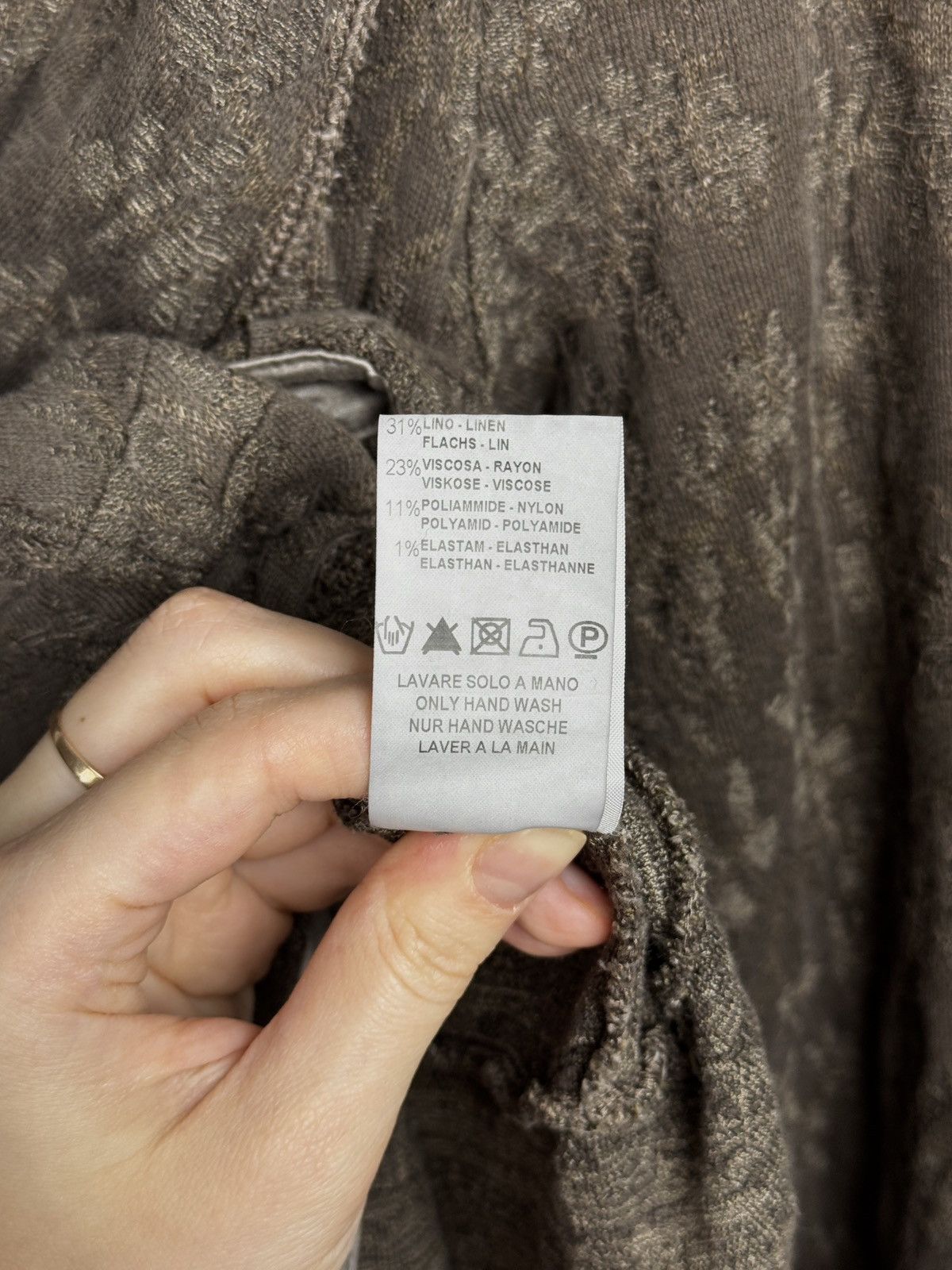 Transit Transit Par Such Linen Cardigan Sweater Jumper Ladies Coat Size S / US 4 / IT 40 - 9 Thumbnail