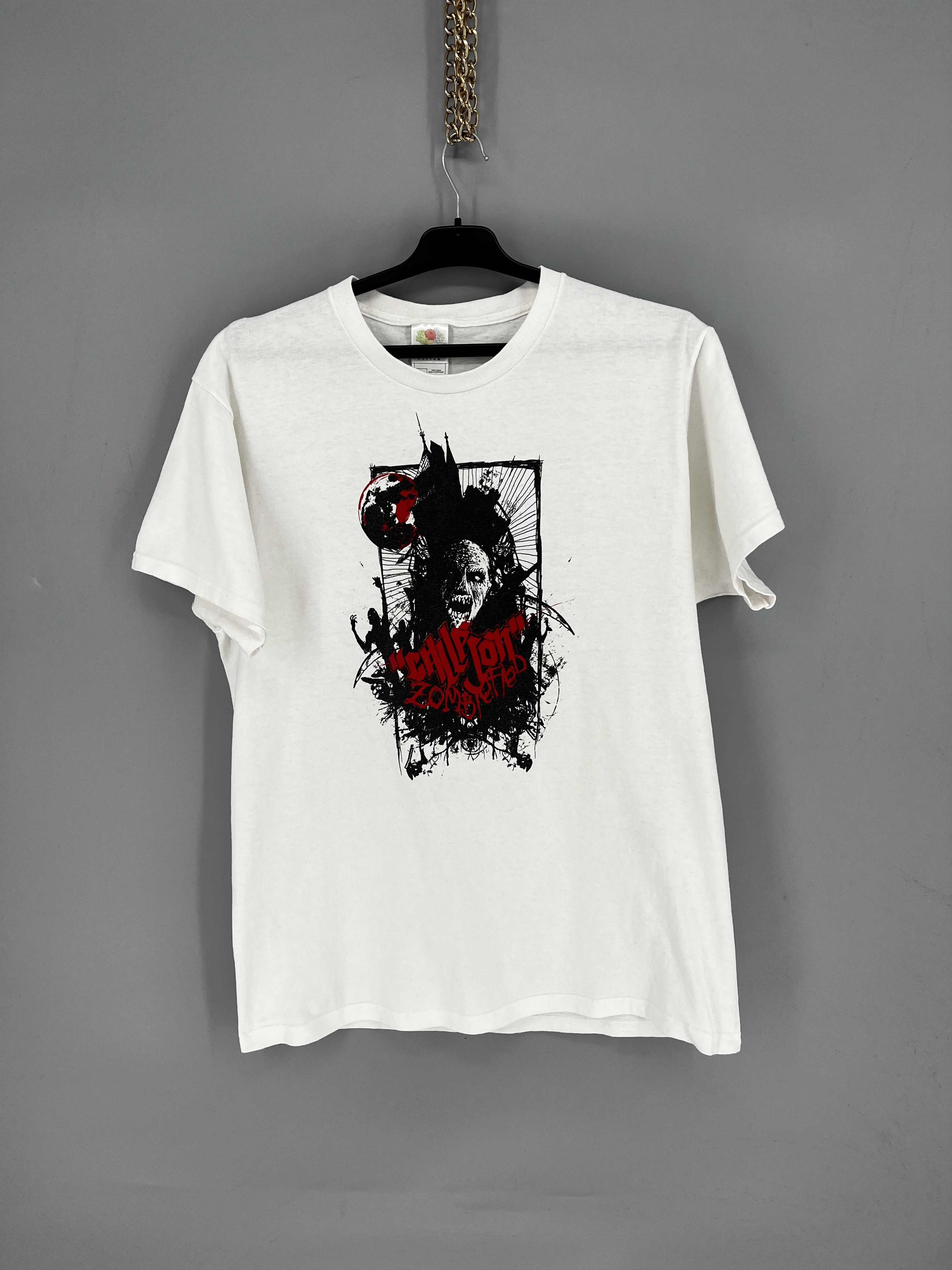 Band Tees ALIEN SEX FIEND RARE ZOMBIFIED LONGSLEEVE NIK FIEND ROCK 90s Size US L / EU 52-54 / 3 - 1 Thumbnail