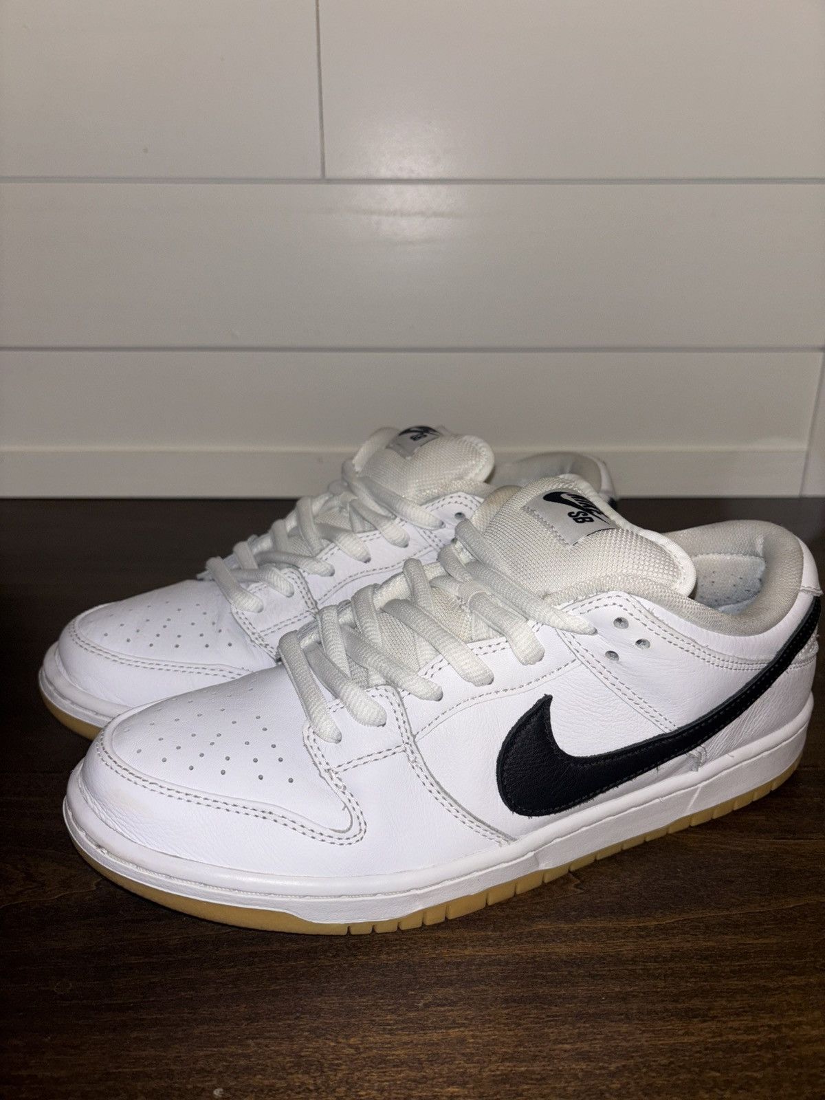 Nike Nike SB Dunk Low Pro “White Gum” Size US 10 / EU 43 - 1 Thumbnail