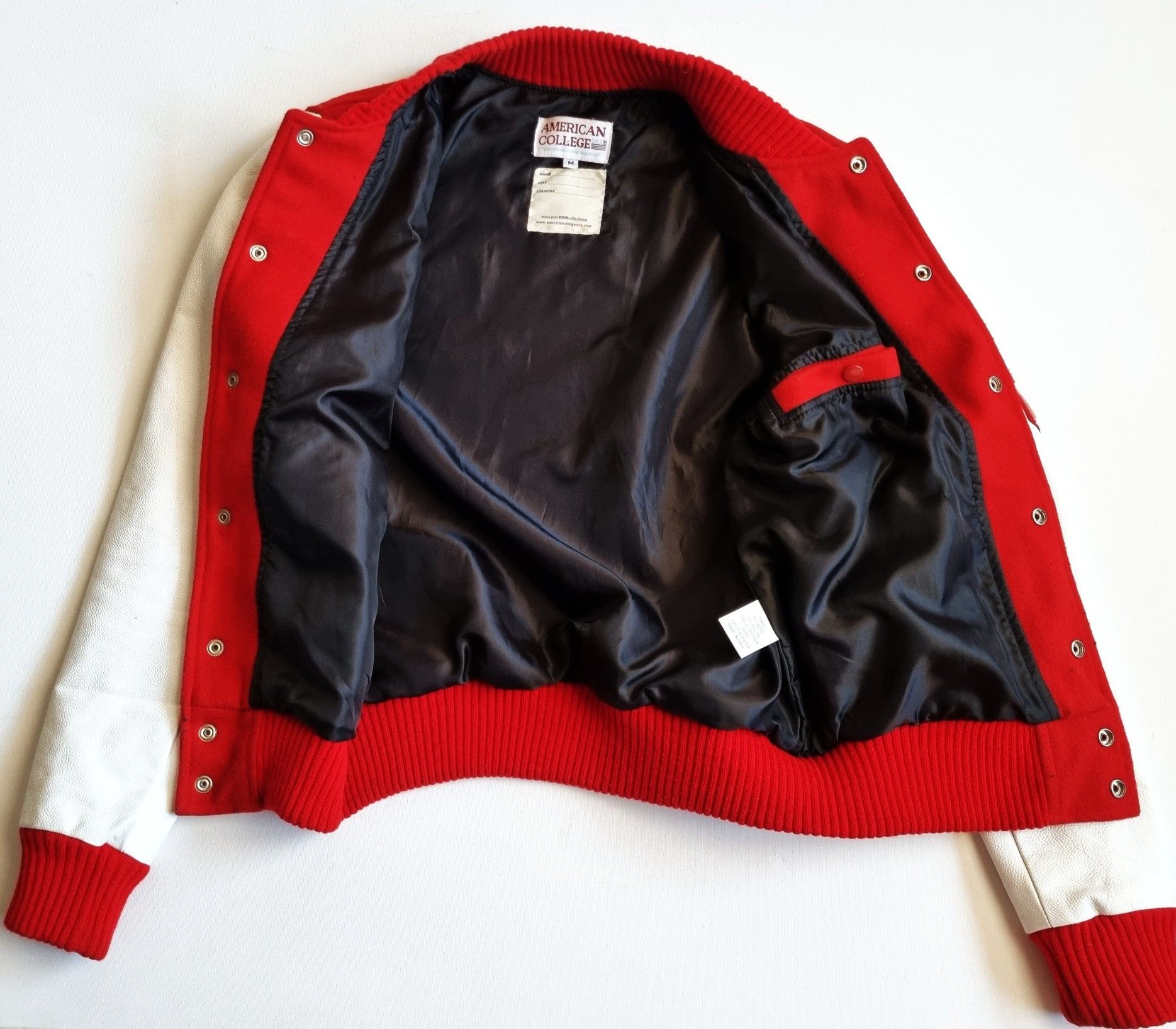 Other American College USA Teddy Varsity Jacket Size US M / EU 48-50 / 2 - 3 Thumbnail