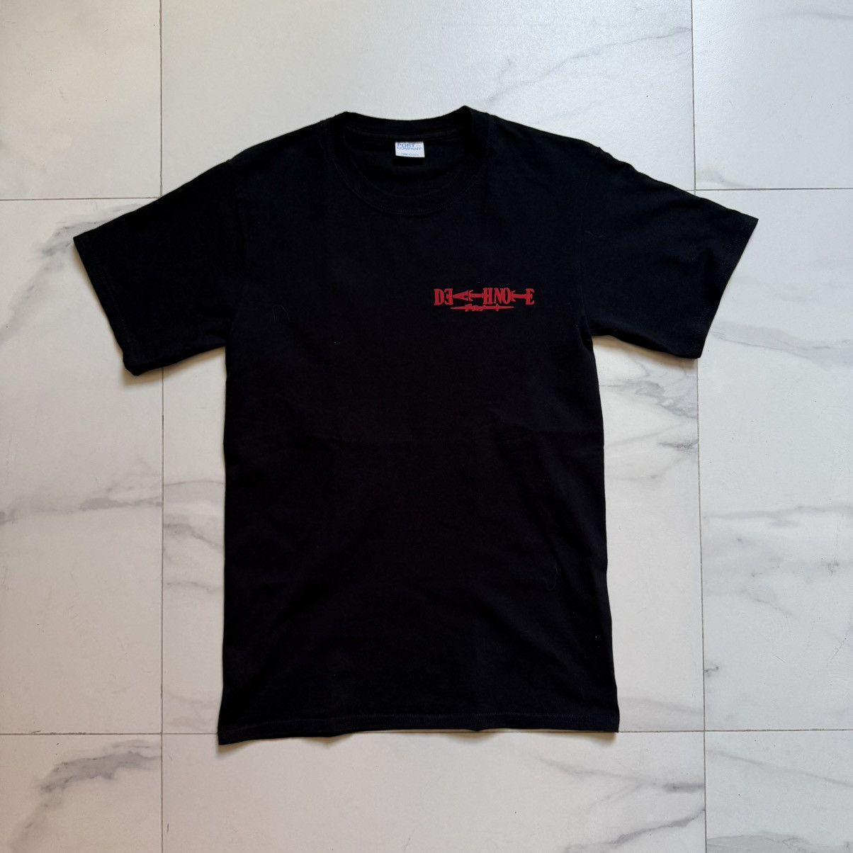 Anime Vintage Y2K Death Note Glow In The Dark Tee Size US S / EU 44-46 / 1 - 2 Thumbnail