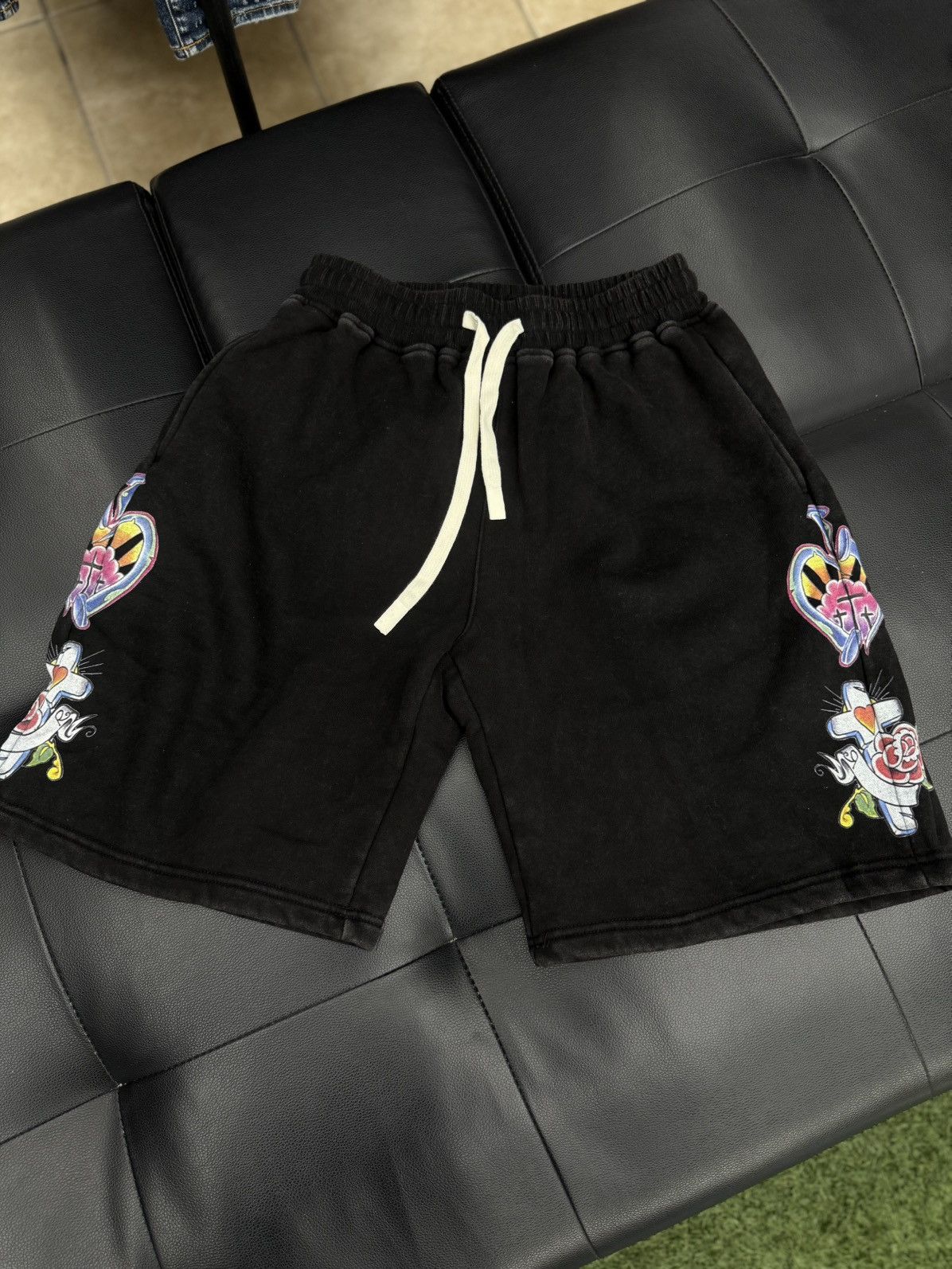 Other We Are Righteous Black Cotton Shorts Size XS (NEW) Size US 28 / EU 44 - 1 Thumbnail
