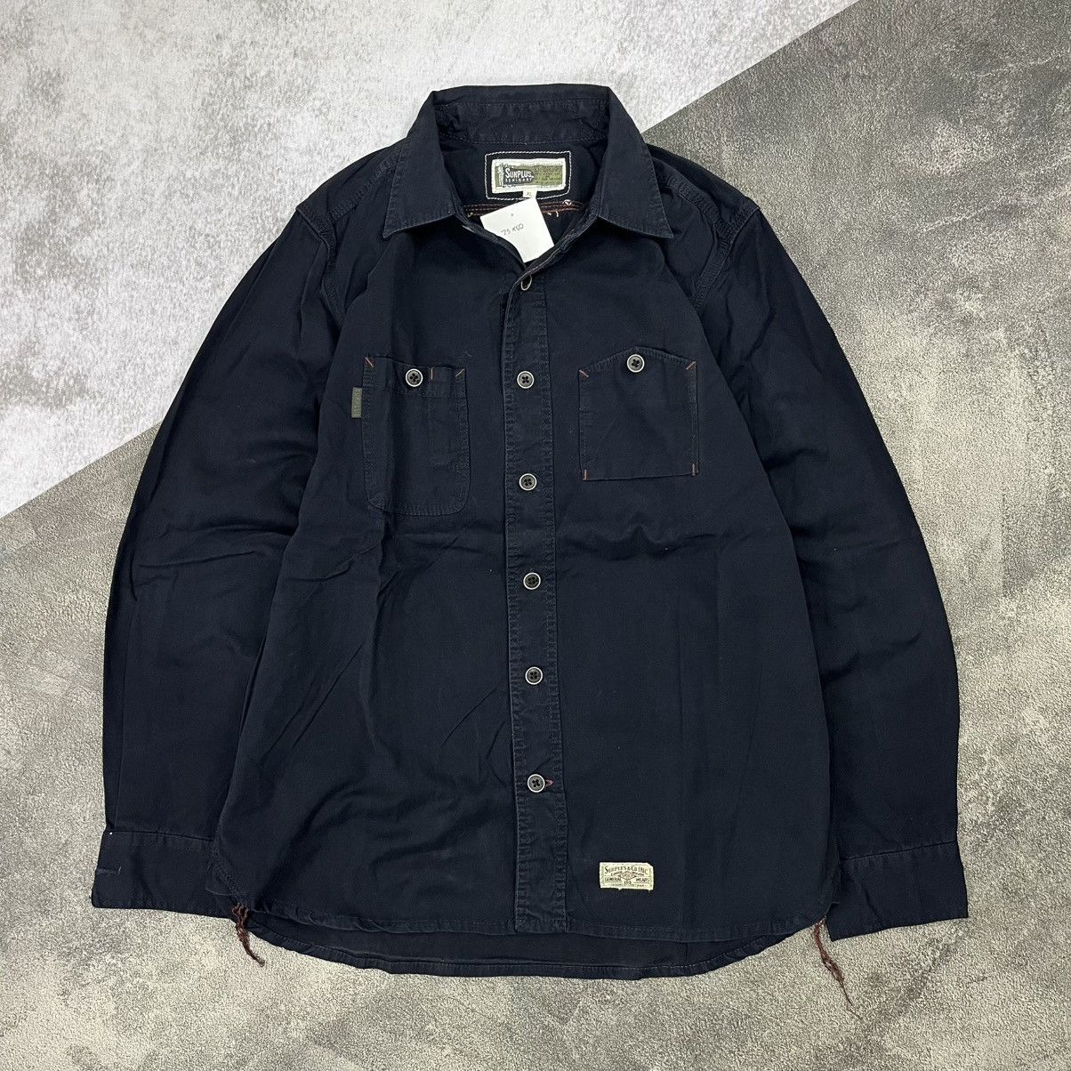 Japanese Brand SURPLUS japan seminary by craftsmen general works wear shirt Size US M / EU 48-50 / 2 - 1 Thumbnail