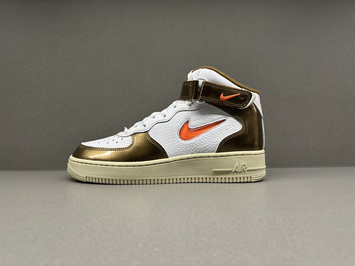 Nike Nike Air Force 1 Mid Qs Jewel Ale Brown Size US 11 / EU 44 - 5 Thumbnail