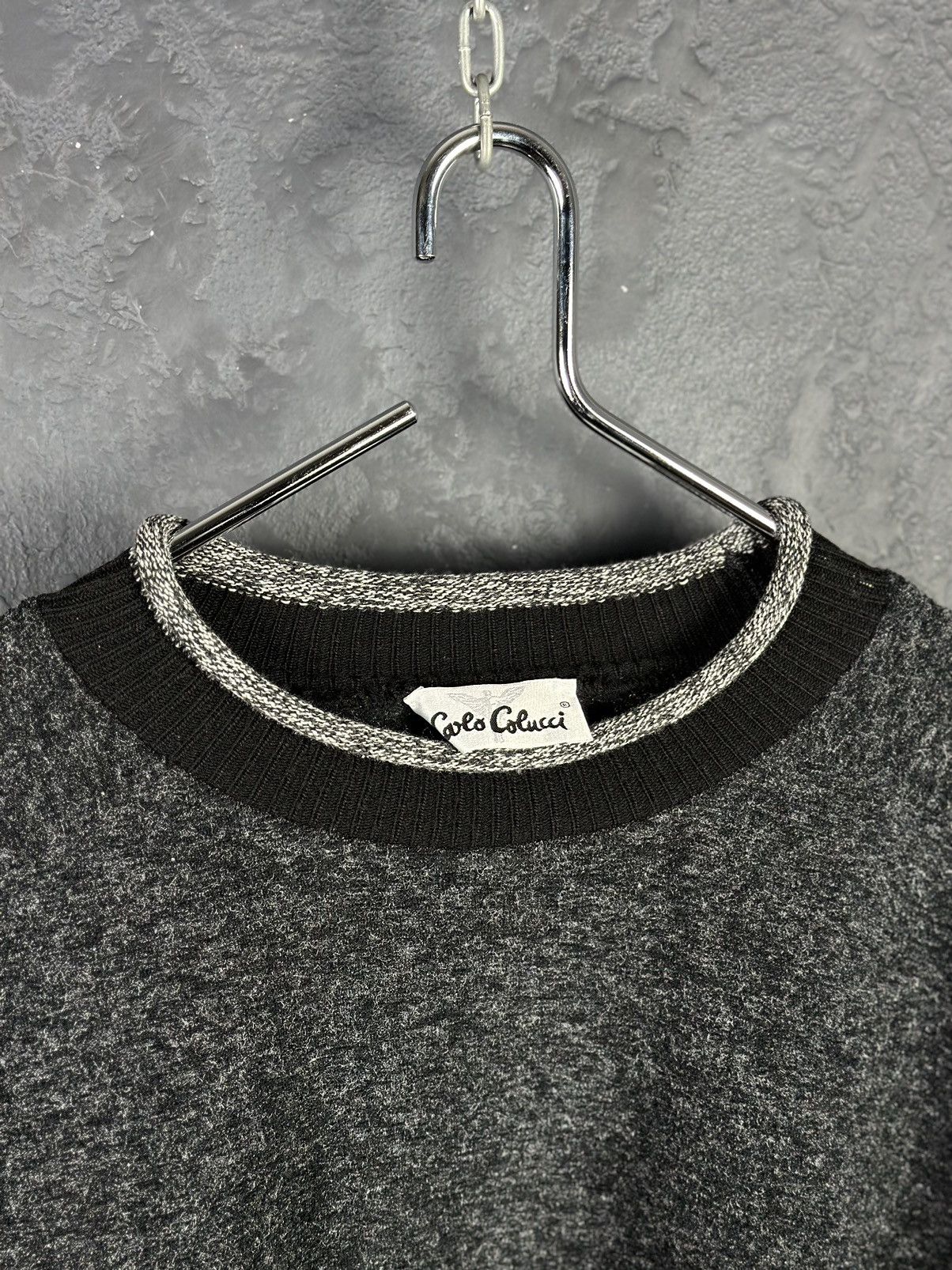 Carlo Colucci × Vintage Vintage rare 90s Carlo Colucci Sweater Size US L / EU 52-54 / 3 - 5 Thumbnail