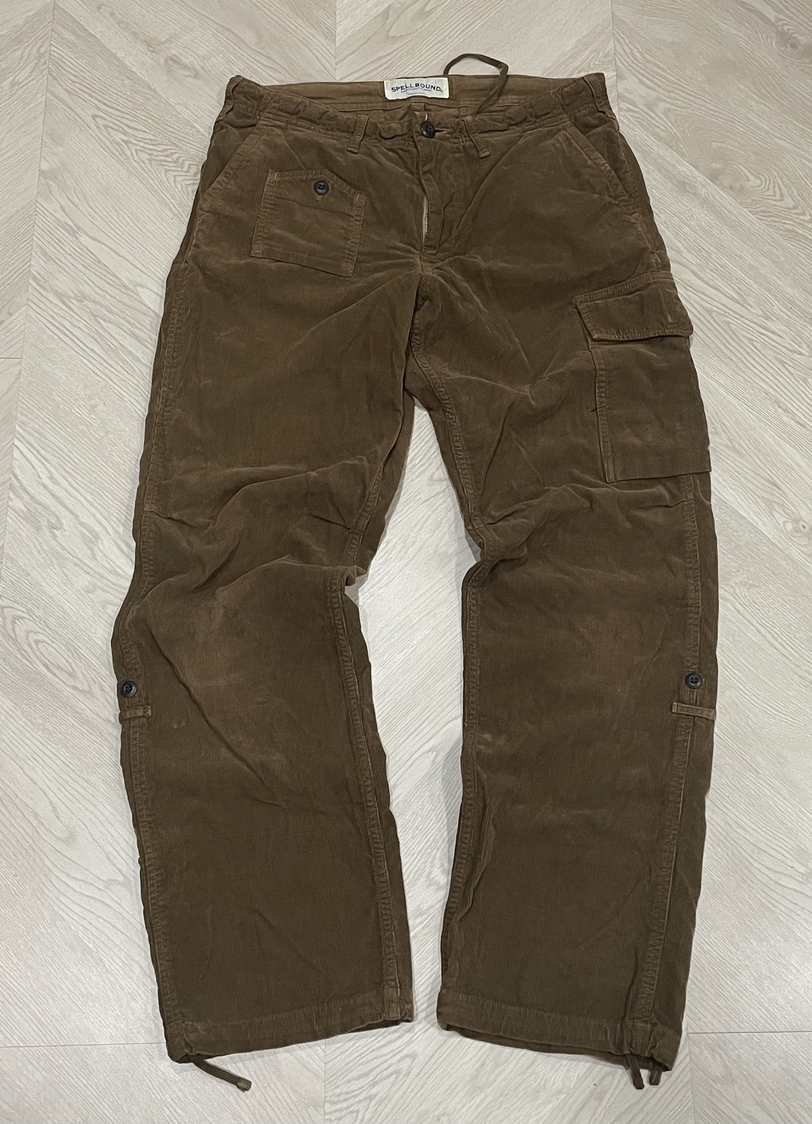 Spellbound SPELLBOUND CARGO CORDUROY PANTS Size US 30 / EU 46 - 1 Thumbnail