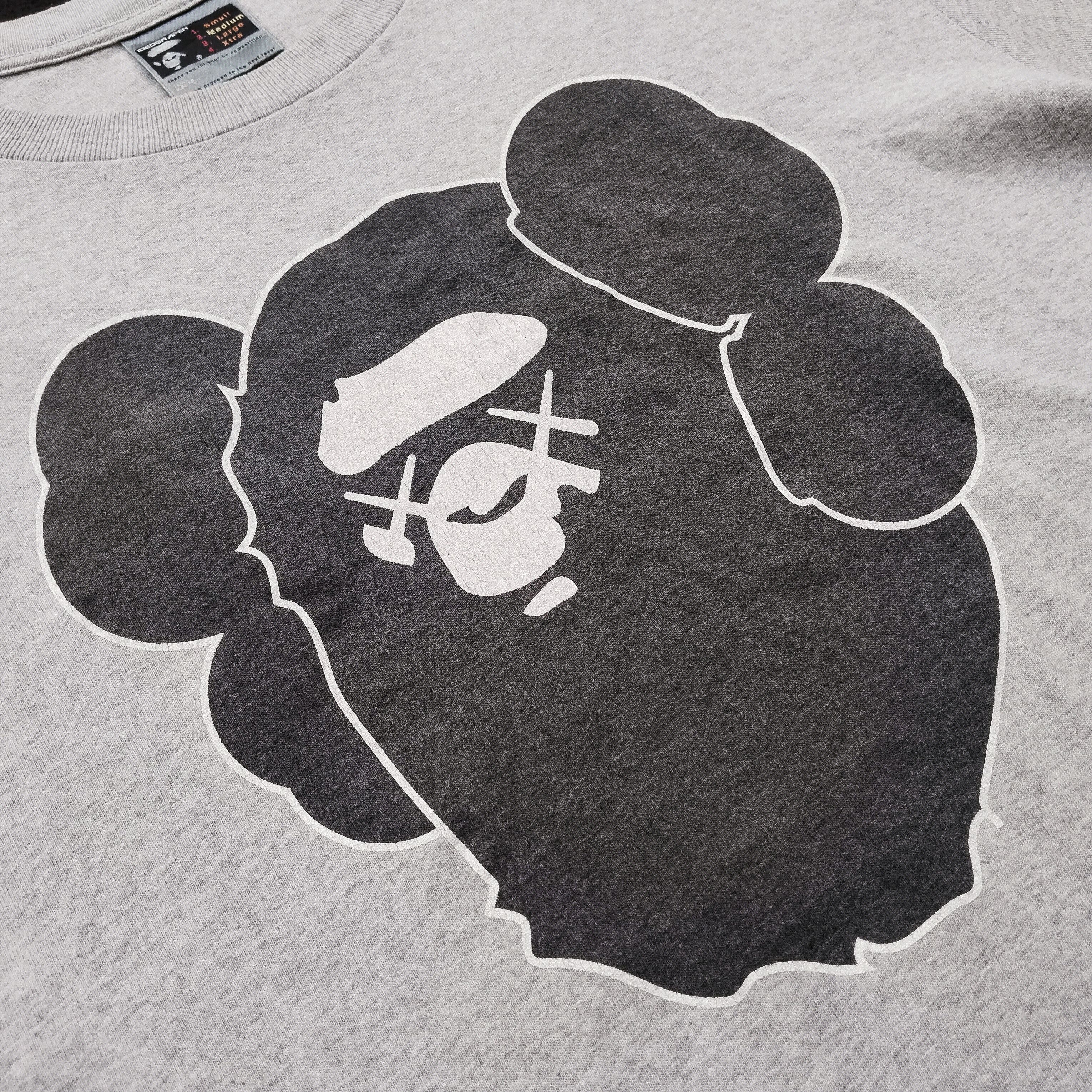 Bape 2005 Vintage Bape x Kaws Tee Size US M / EU 48-50 / 2 - 2 Thumbnail