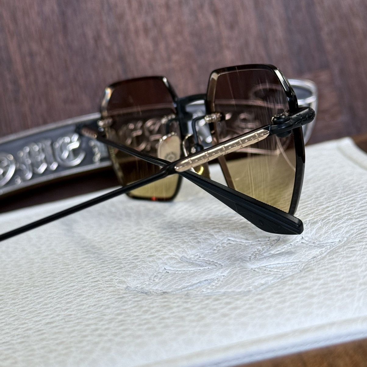 Chrome Hearts Chrome Hearts HOLE SHOT Sunglasses Size ONE SIZE - 9 Thumbnail