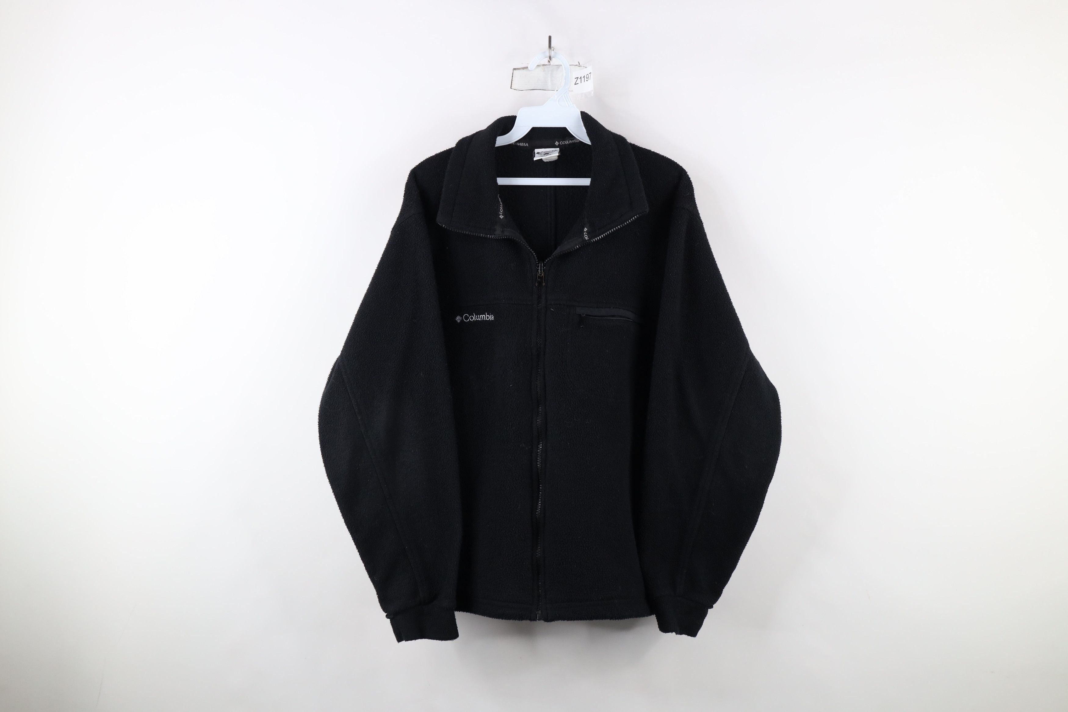 Columbia × Vintage Vintage 90s Columbia Spell Out Full Zip Fleece Jacket Size US M / EU 48-50 / 2 - 1 Thumbnail