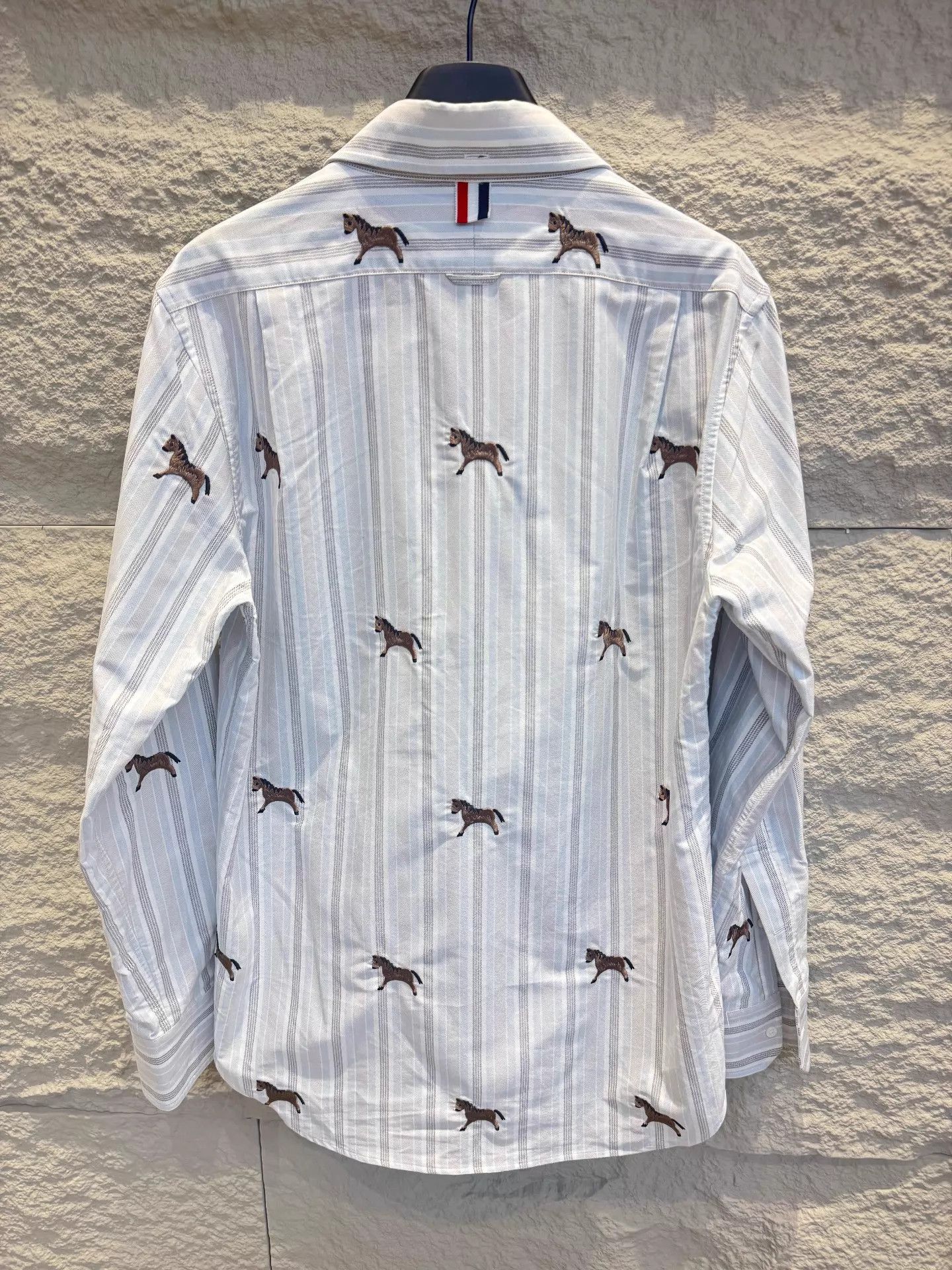 Thom Browne THOM BROWNE 26 Horse Year Stripe Pony Embroidered Jacket Size US M / EU 48-50 / 2 - 5 Thumbnail