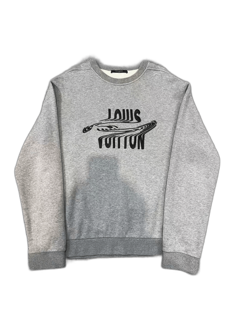 Louis Vuitton Louis Vuitton Embroidered Logo Crewneck Sweatshirt Size US XL / EU 56 / 4 - 1 Thumbnail