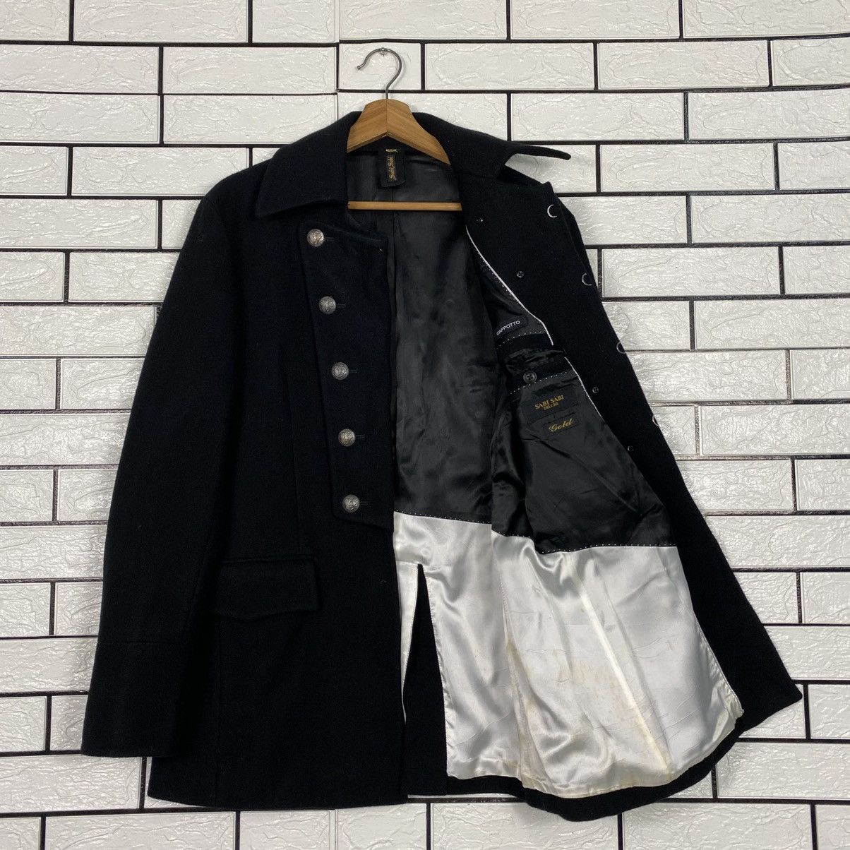 Japanese Brand 📌Vintage Wool Jacket Sabi Sabi Deluxe Runway Issey Miyake Size US M / EU 48-50 / 2 - 12 Thumbnail