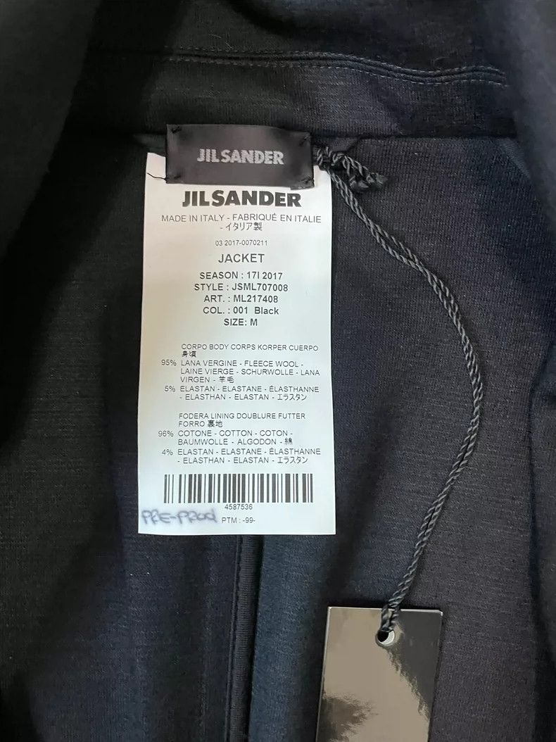 Jil Sander Jil Sander Tailored collarless suit Size M / US 6-8 / IT 42-44 - 2 Thumbnail